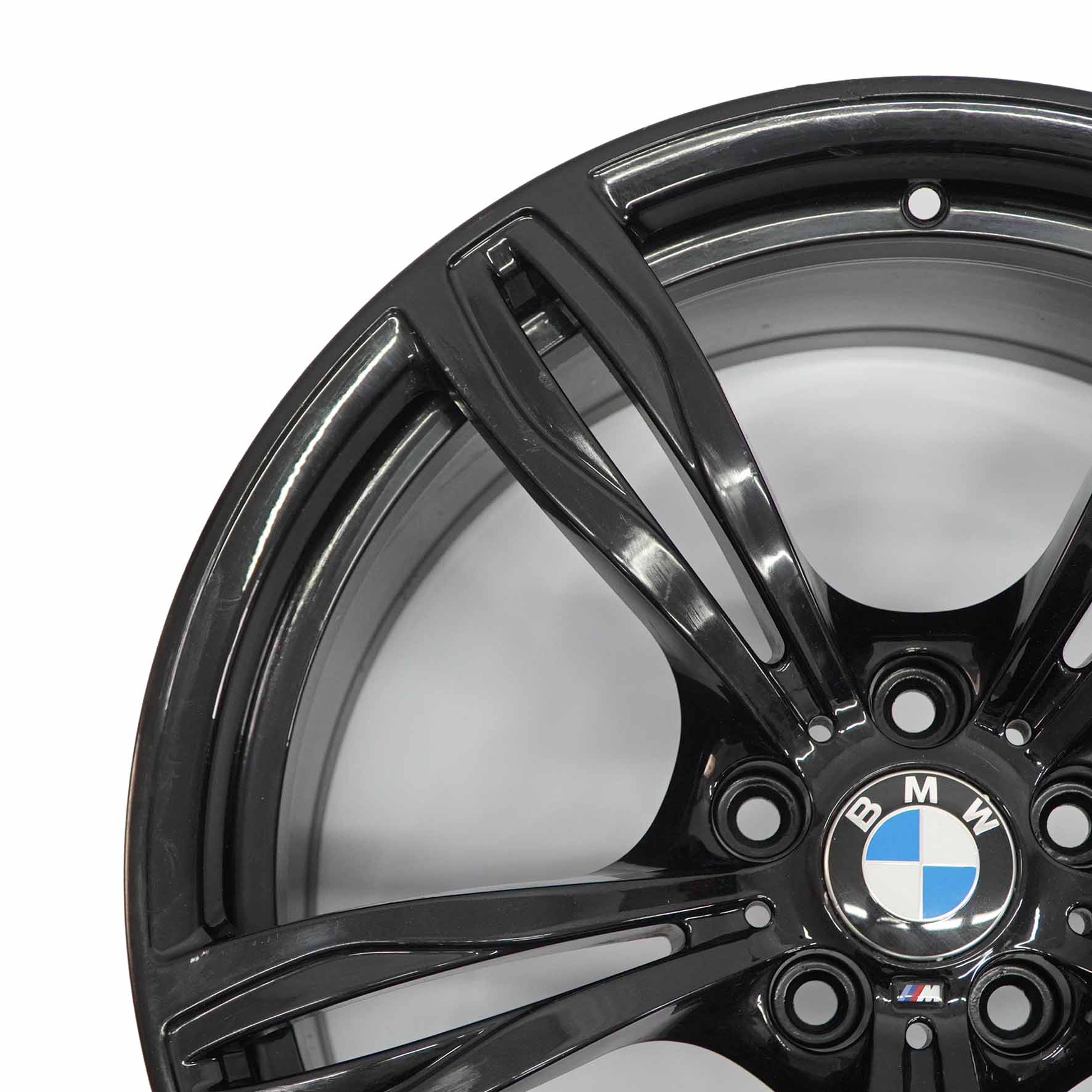 BMW F10 M5 Schwarz Leichtmetallfelge 20" M Doppelspeiche 343 10J ET:34 2283401