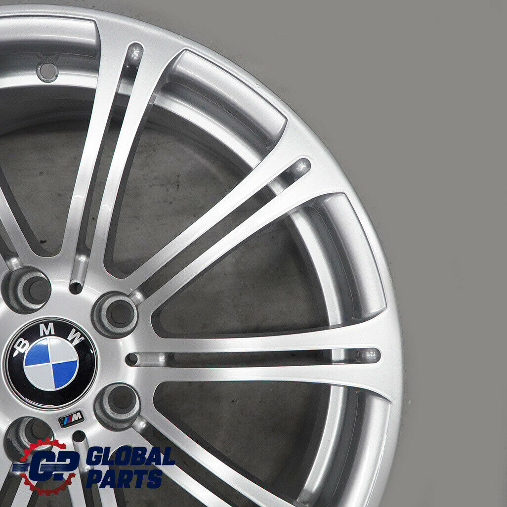 BMW E90 E92 M3 Silber Hinten Felge Alufelge 19" 9,5J ET:23 Doppelspeiche 220