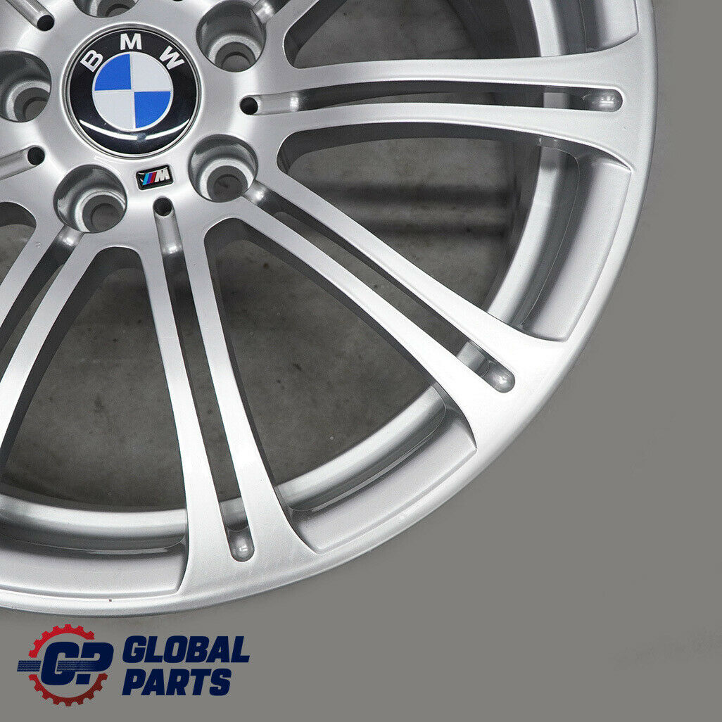 BMW E90 E92 M3 Silber Hinten Felge Alufelge 19" 9,5J ET:23 Doppelspeiche 220