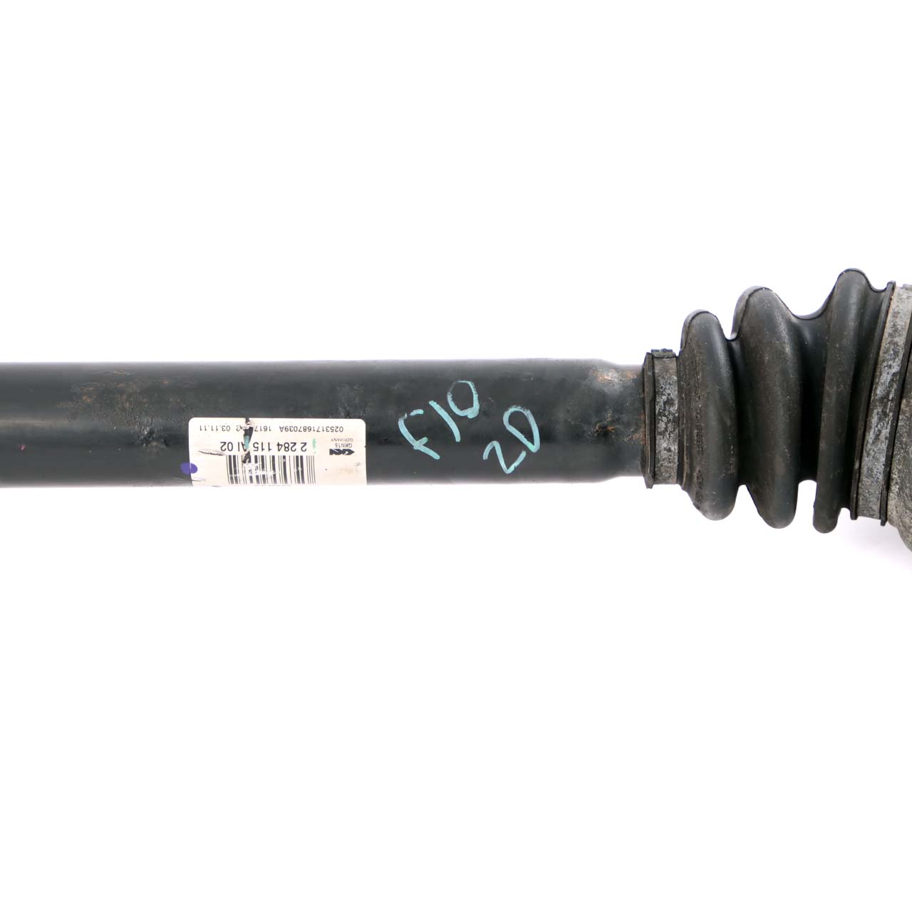 Rear Driveshaft BMW F10 M5 F12 F13 M6 S63N Axle Left N/S Output D=40MM 2284115