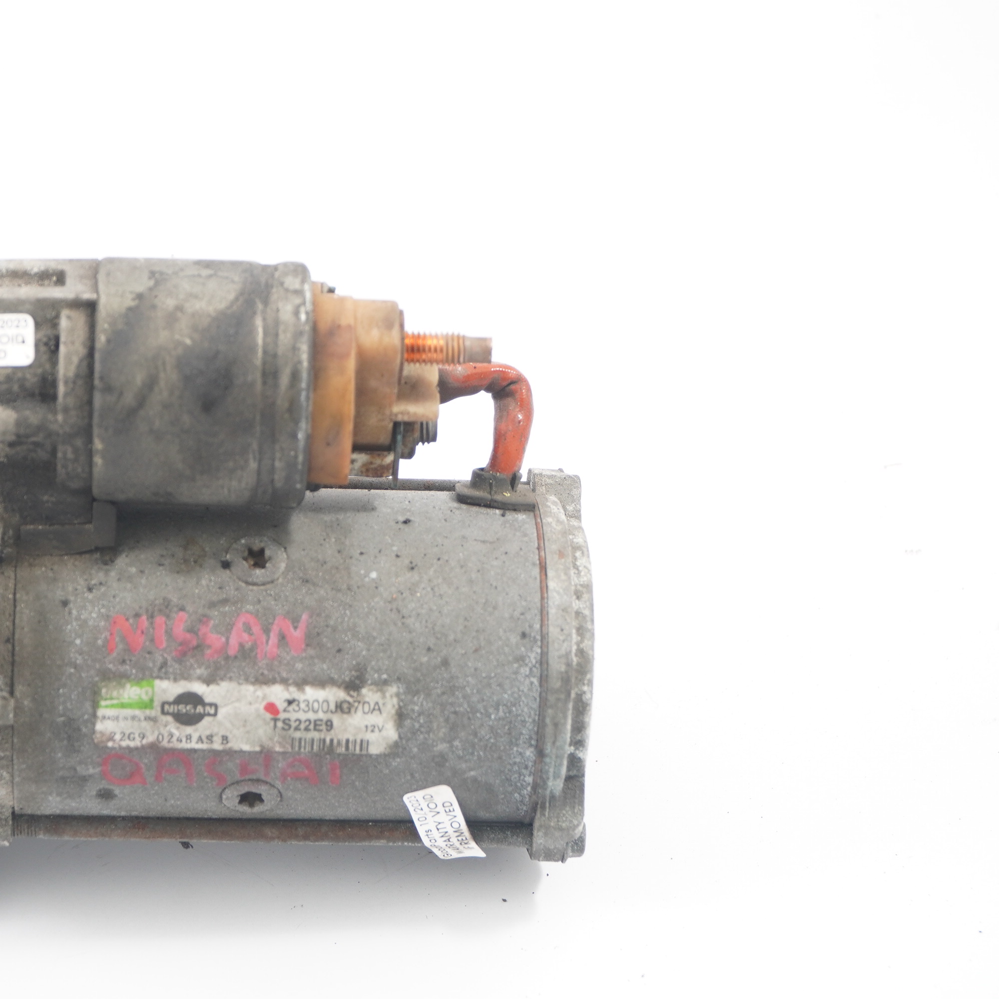 Nissan Qashqai Dieselmotor Anlasser Aktuator Starter 23300JG70A