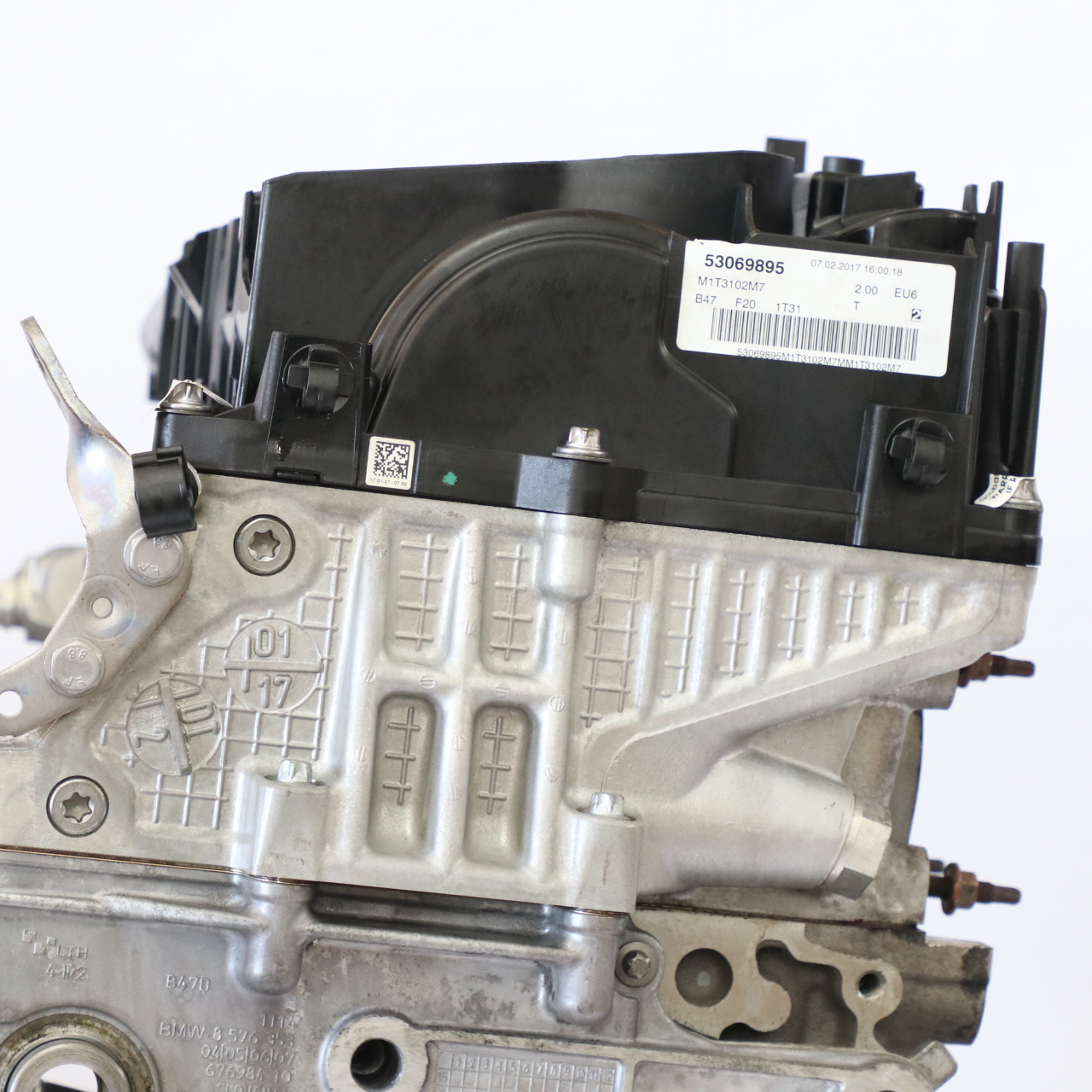 BMW F20 125d F30 325d F32 425d LCI B47 Unkomplett Motor B47D20B 109TKM, GARANTIE