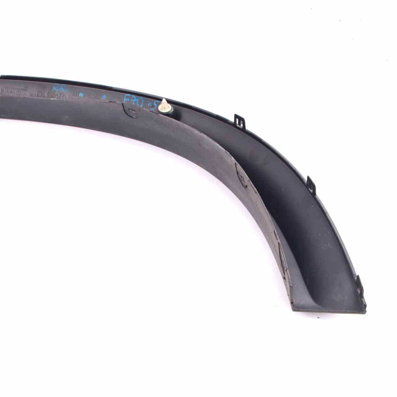 BMW X5 E70 Wheel Arch Trim Cover Rear Right O/S Trim Moulding Primed 7163560