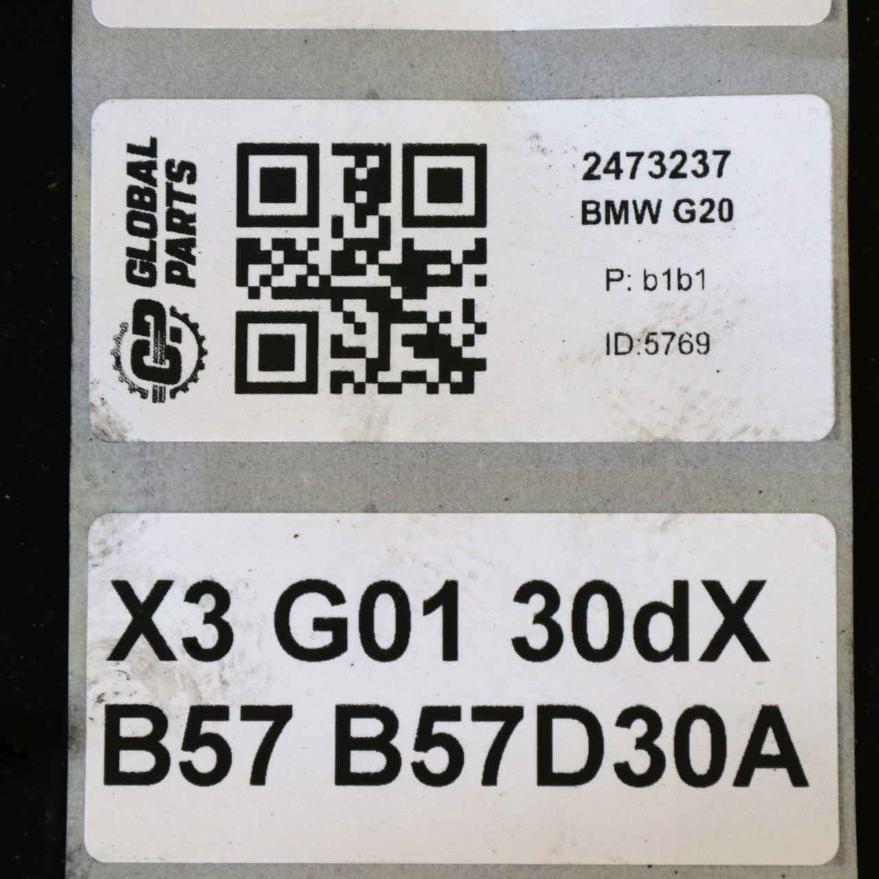 BMW G20 330dX G30 530dX G11 730dX B57 Nackter Motor B57D30A 265PS 79TKM GARANTIE