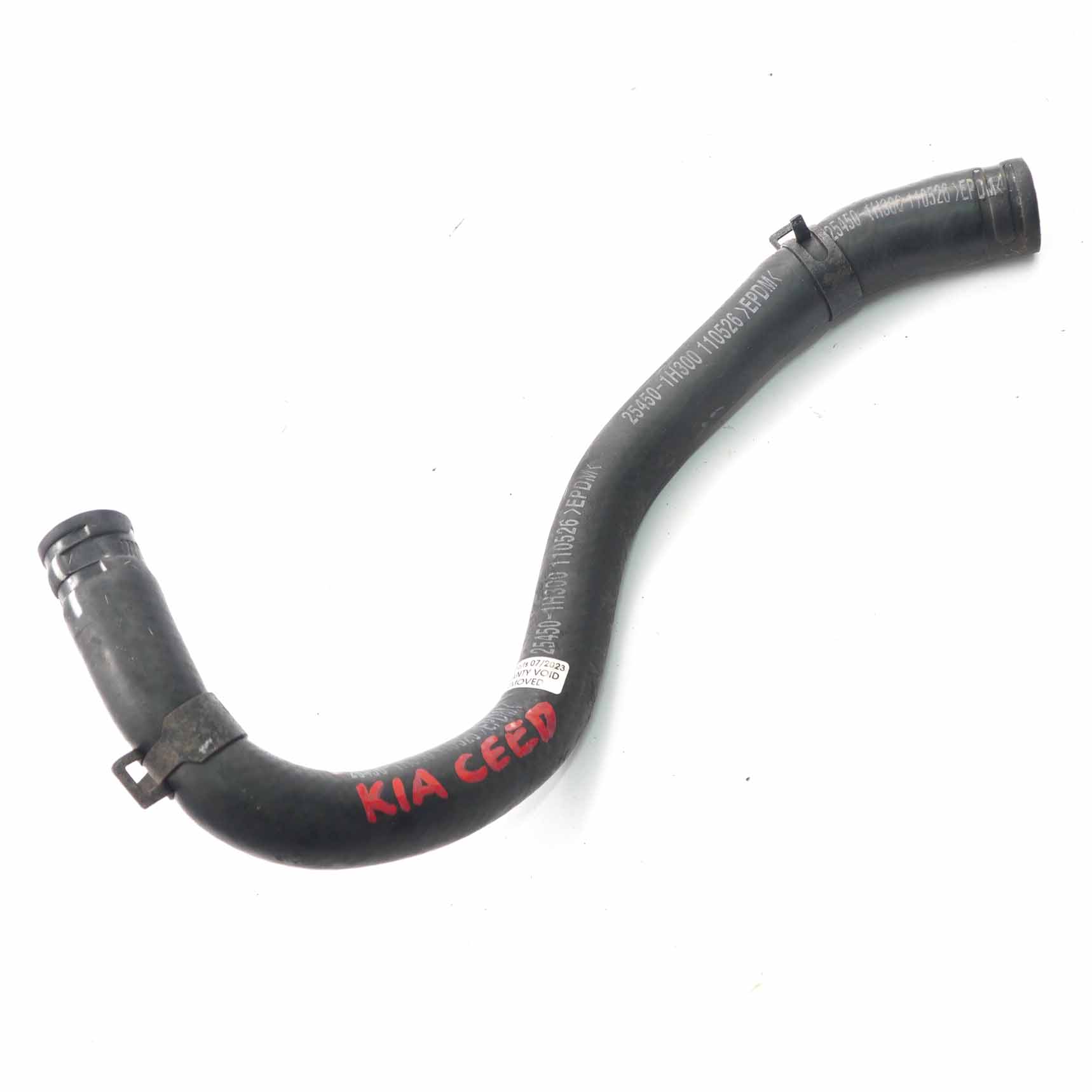 Kia Ceed MK1 1.6 CRDI Water Coolant Pipe Hose Line 25450-1H300