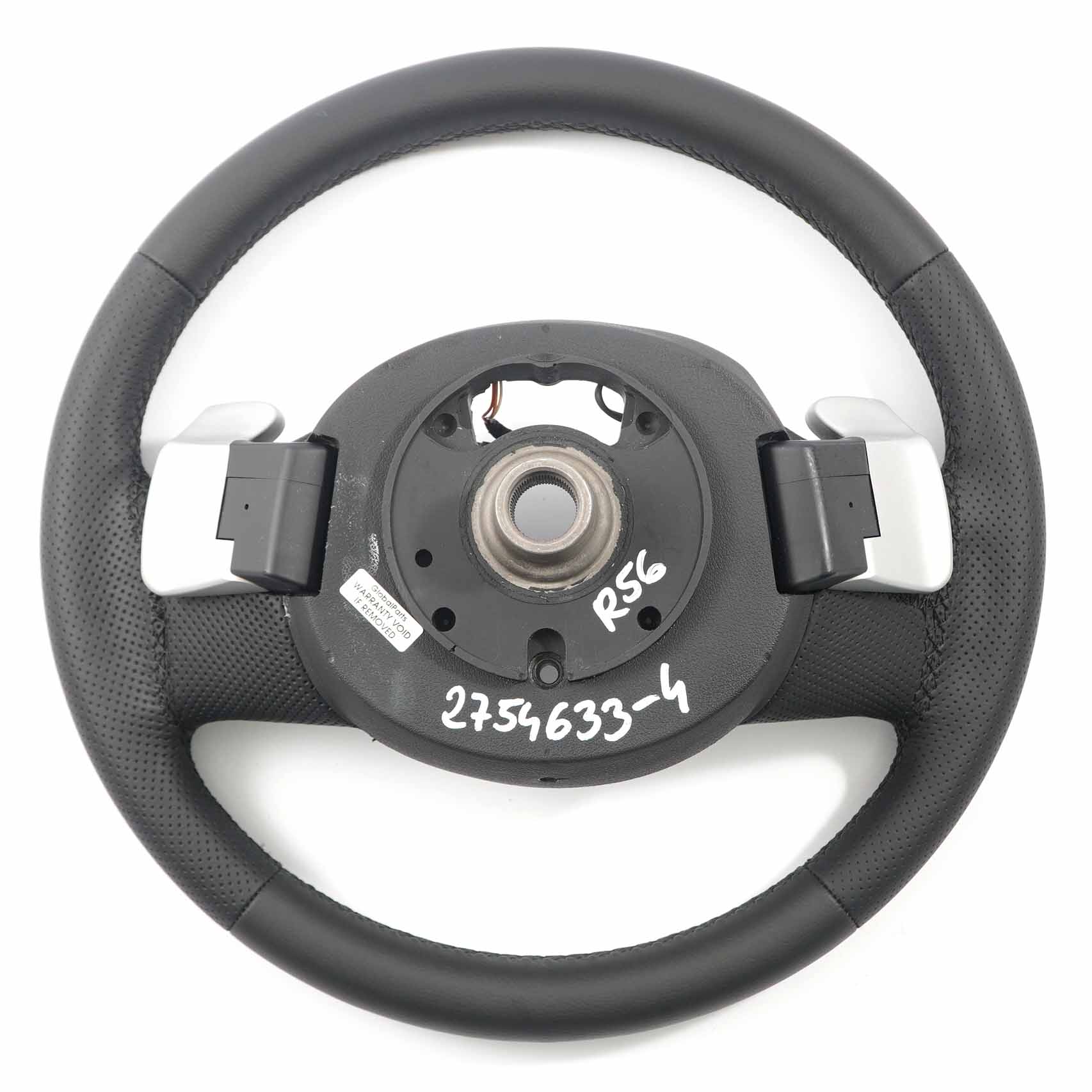 Mini Cooper R55 R56 R57 NEW Black Leather Sport Look Steering Wheel Paddle