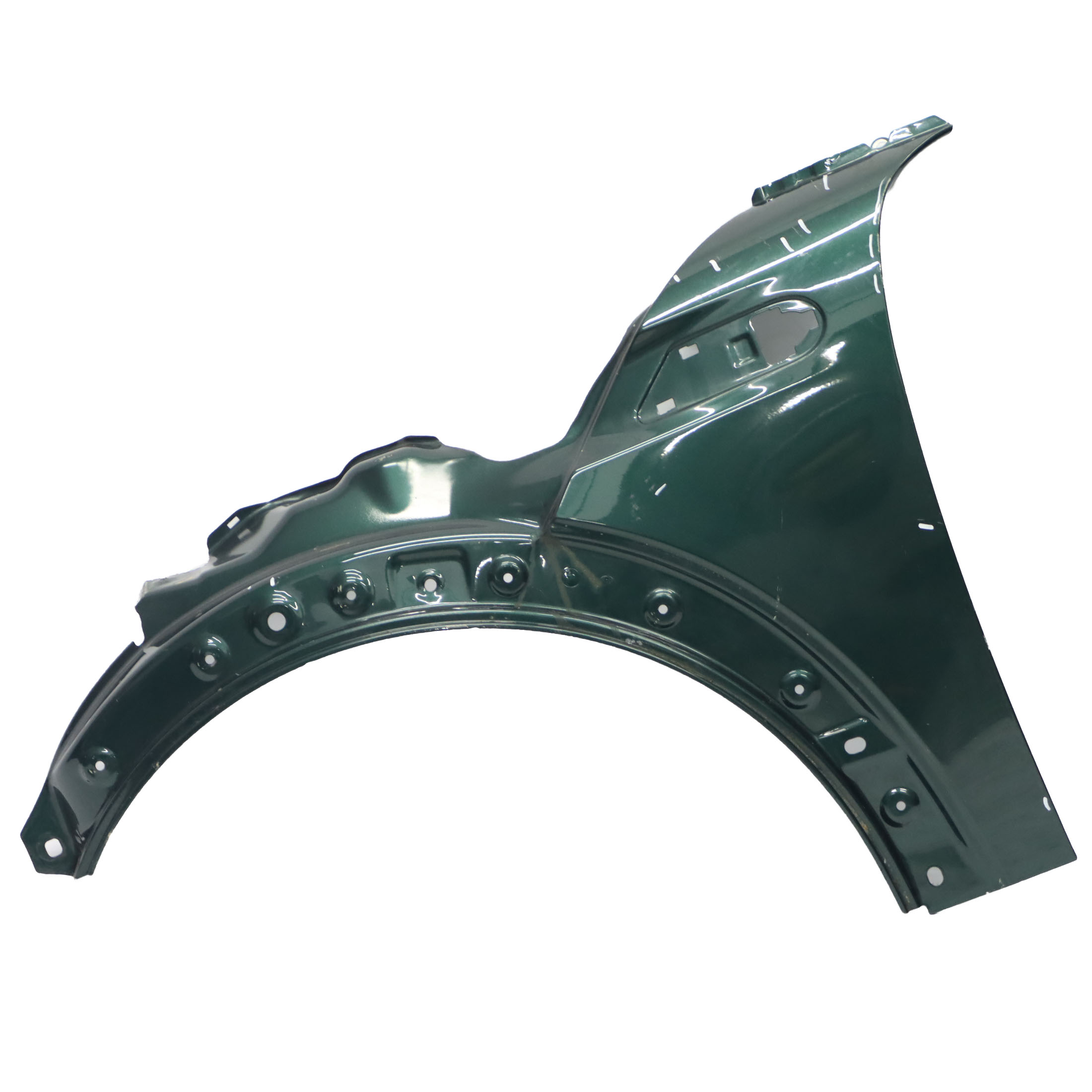 Mini R55 R56 R57 R58 Side Panel Front Left Wing N/S British Green Metallic - A67