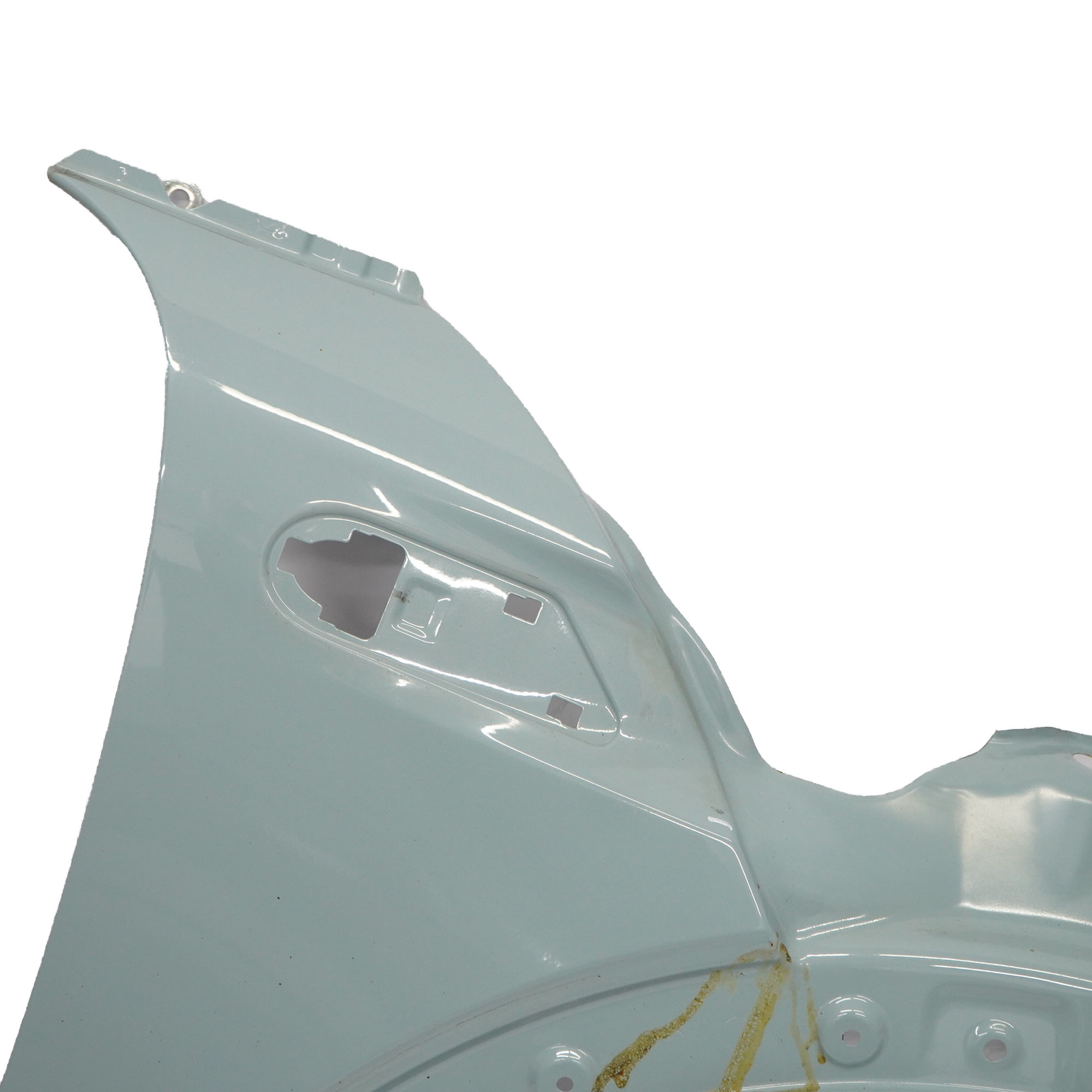 Mini R56 Side Wing Panel Front Right O/S Cover R55 Ice Blue - B28