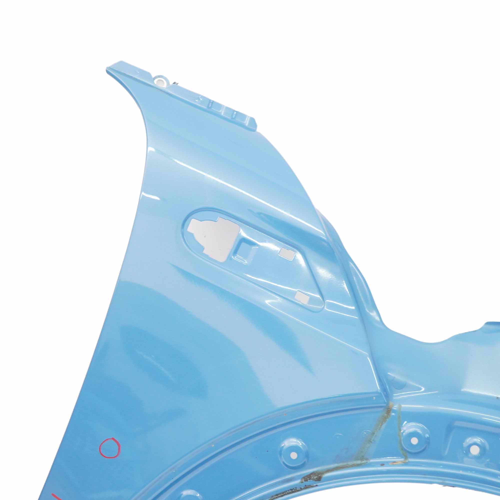 Mini R56 Side Wing Panel Front Right O/S Fender R55 R57 Kite Blue Metallic - B48