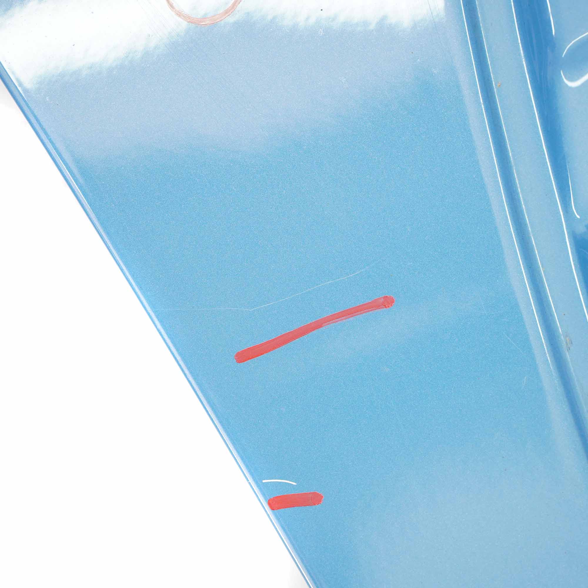 Mini R56 Side Wing Panel Front Right O/S Fender R55 R57 Kite Blue Metallic - B48