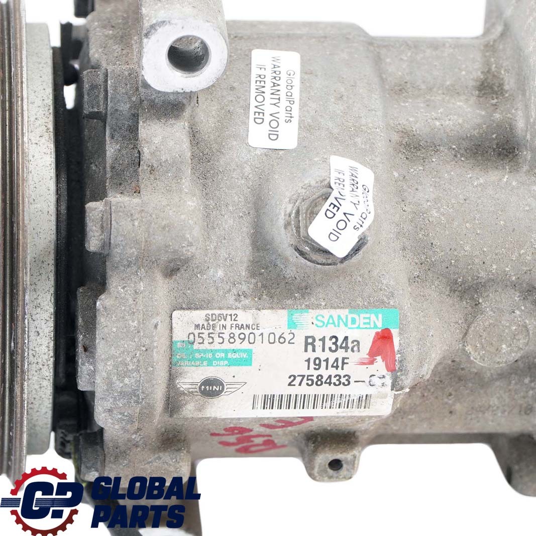 BMW Mini Cooper R55 R56 R57 R60 Air Con Conditioning Pump Compressor 2758433