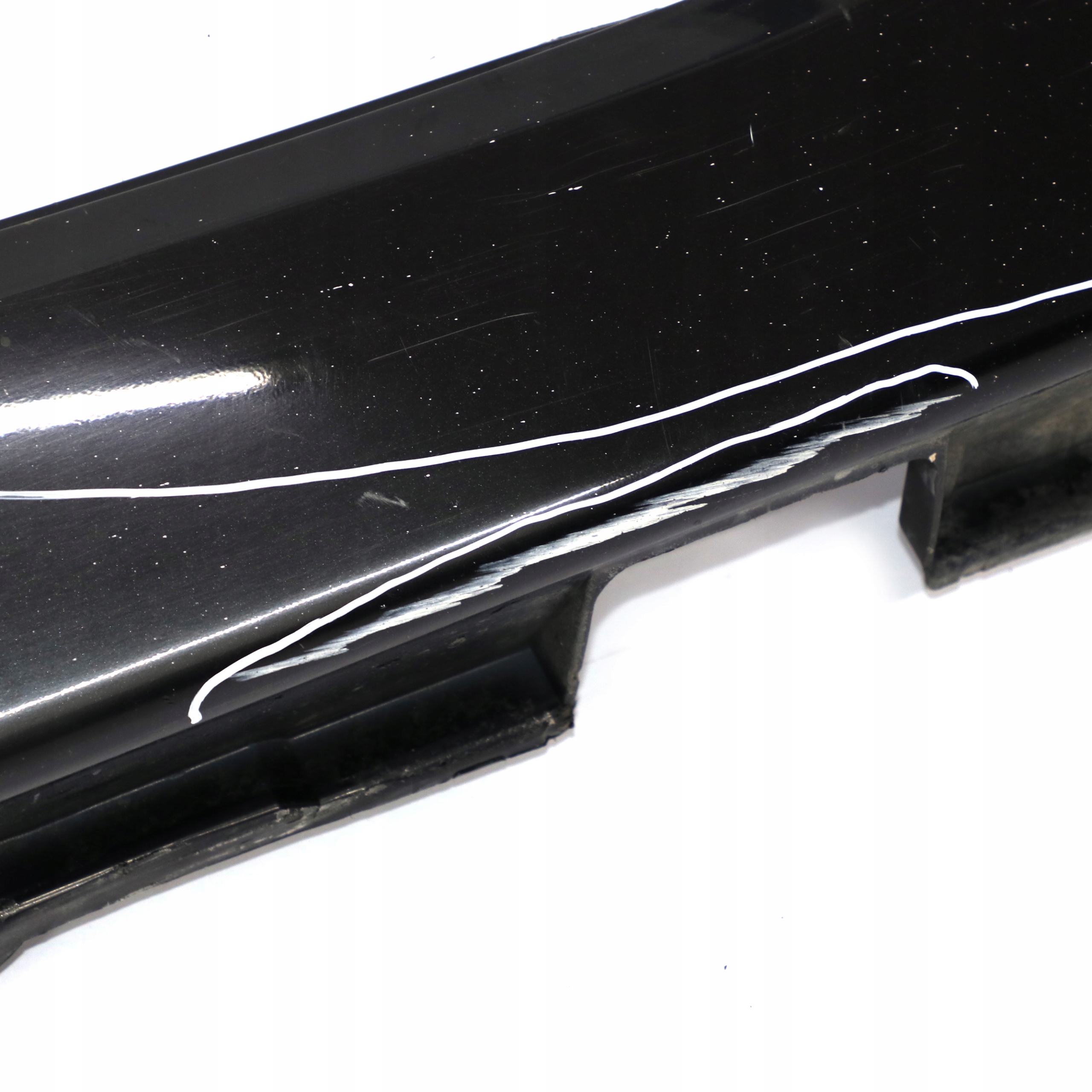 BMW 7 Series E66 Long Door Sill Cover Skirt Left N/S Black Sapphire - 475