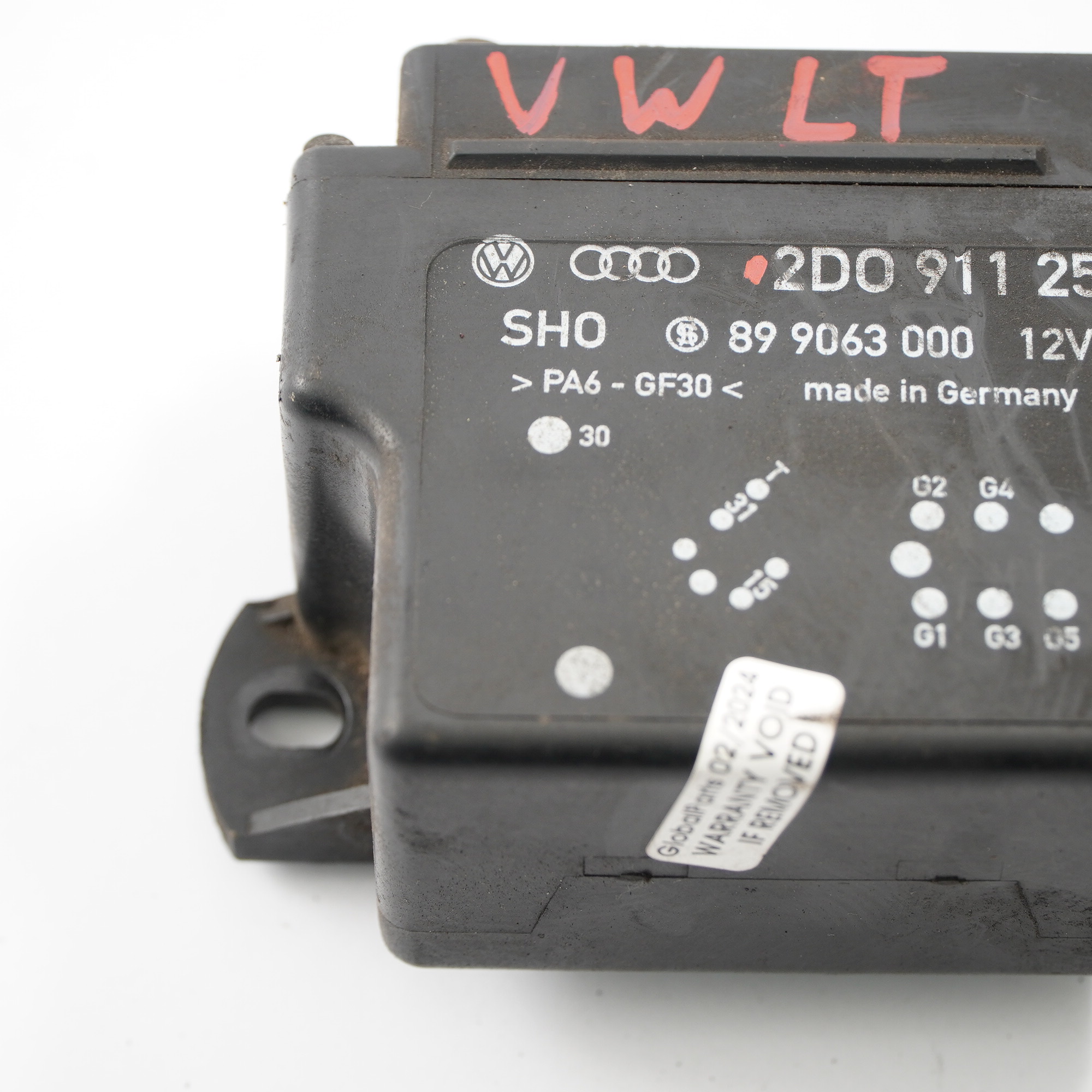 VW Volkswagen LT 35 Glühkerzen Modul Relais Steuergerät Schwarz 2D0911253