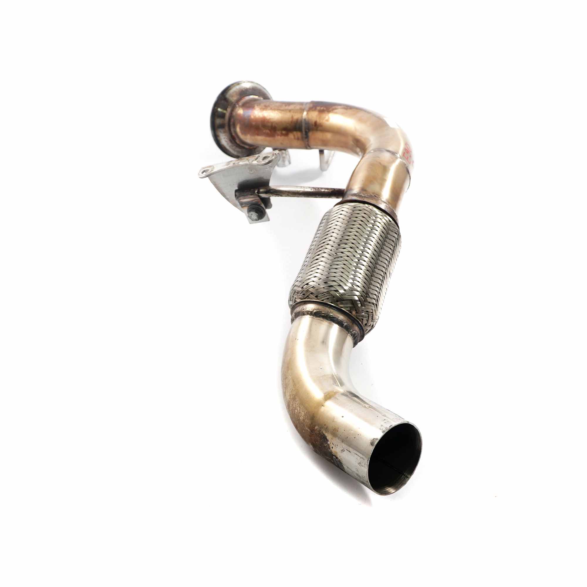 BMW 3er E90 E91 325d M57N2 Auspuff Turbo Decat Catless Downpipe