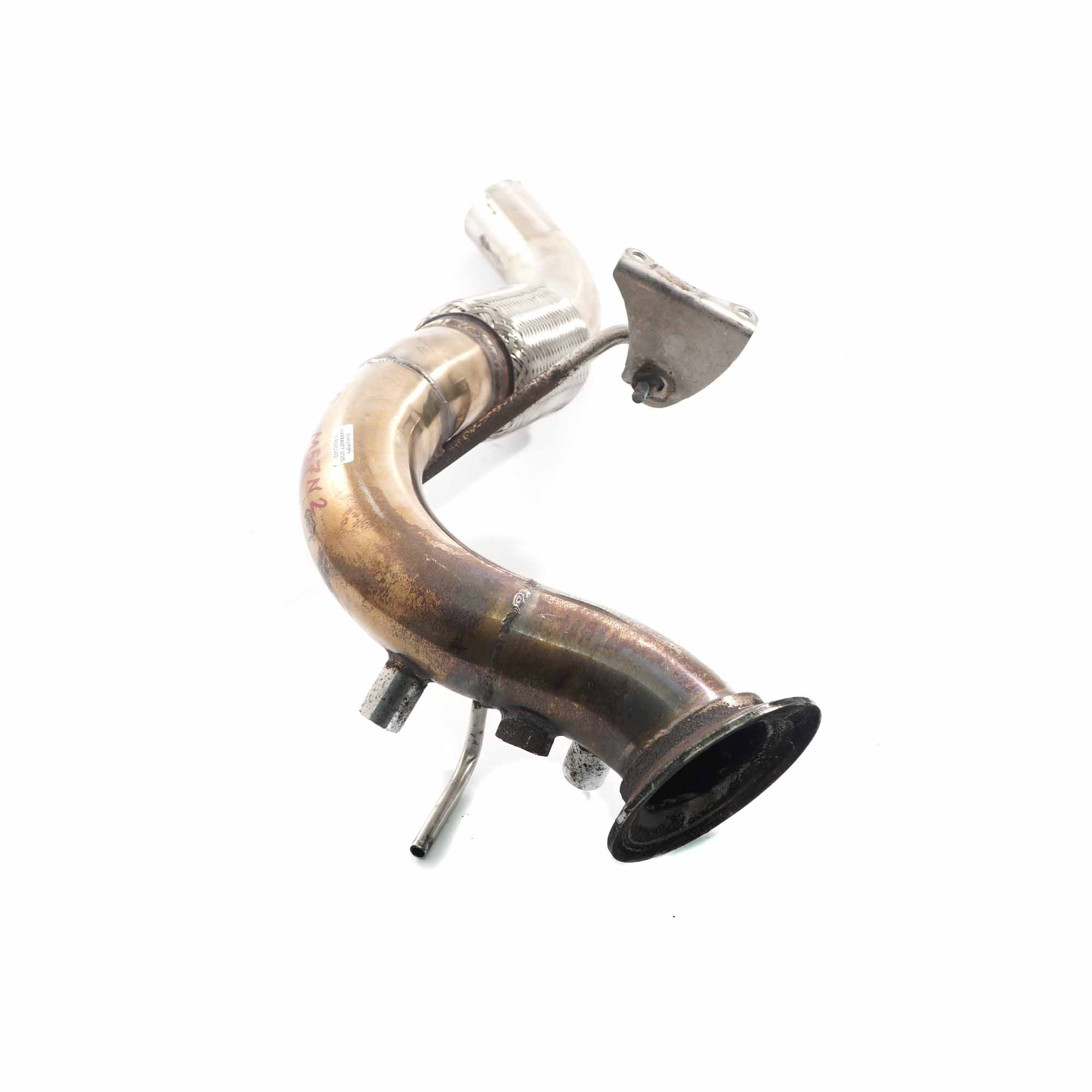 BMW 3er E90 E91 325d M57N2 Auspuff Turbo Decat Catless Downpipe