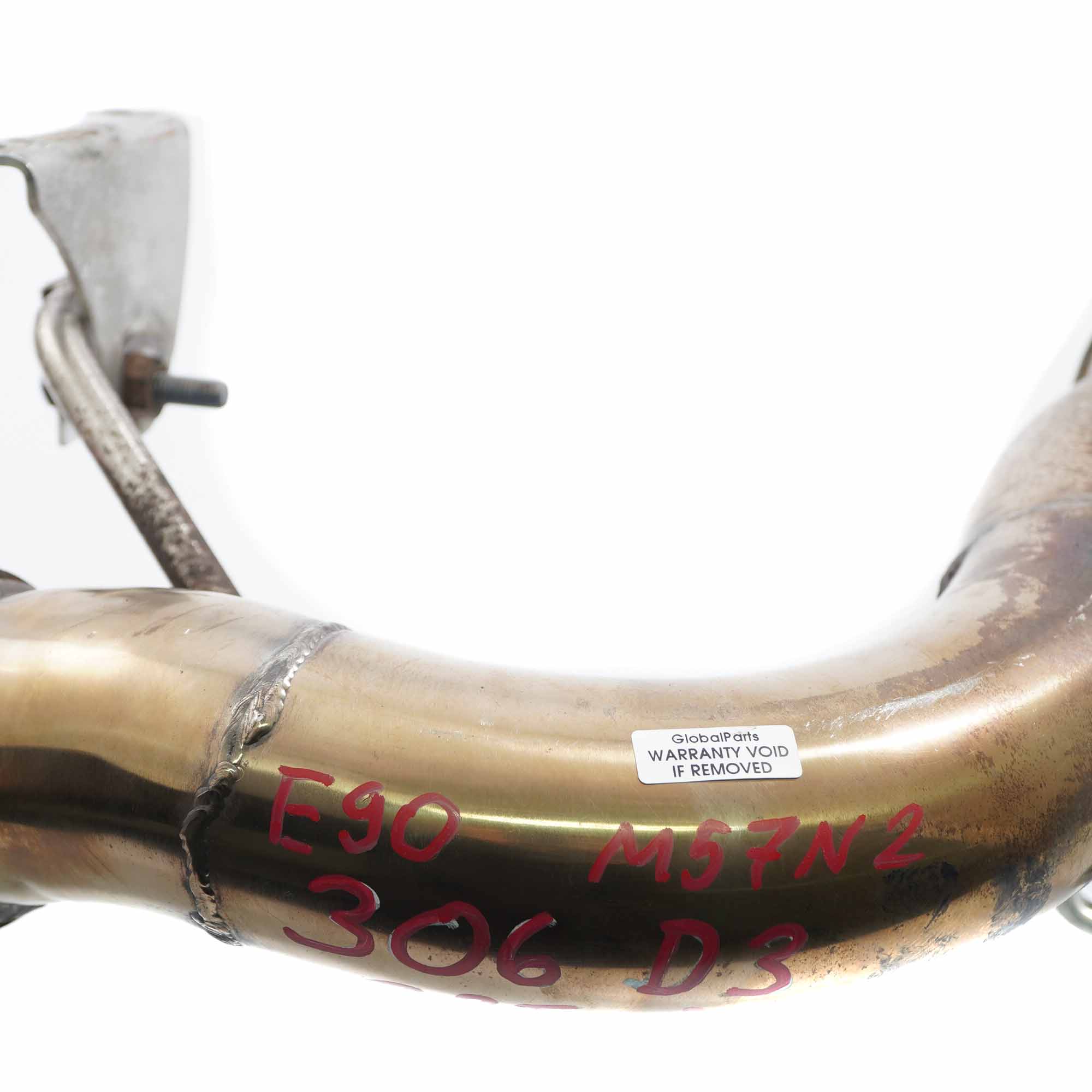 BMW 3er E90 E91 325d M57N2 Auspuff Turbo Decat Catless Downpipe