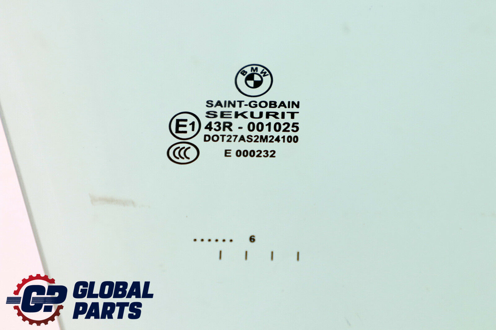 BMW X3 E83 LCI Seitenscheibe grün Tür vorne rechts AS2