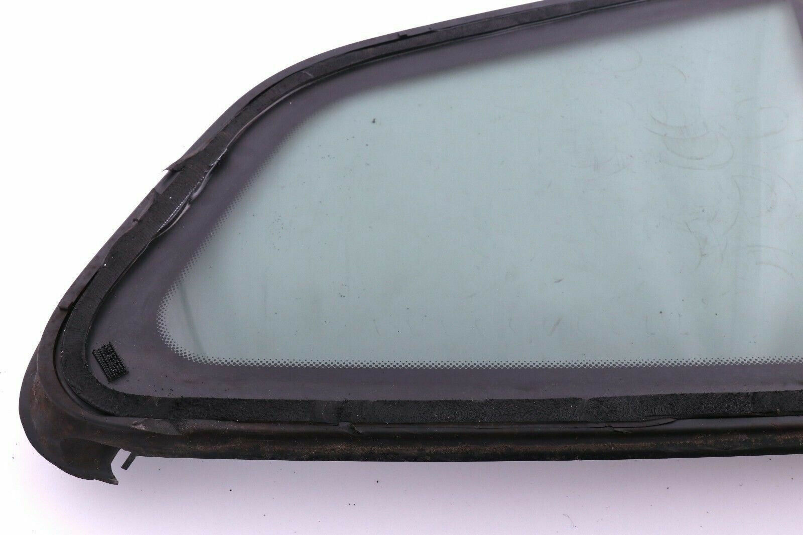 BMW X3 Series E83 LCI Trim Side Glass Window Rear Left N/S Glanzschwarz AS3