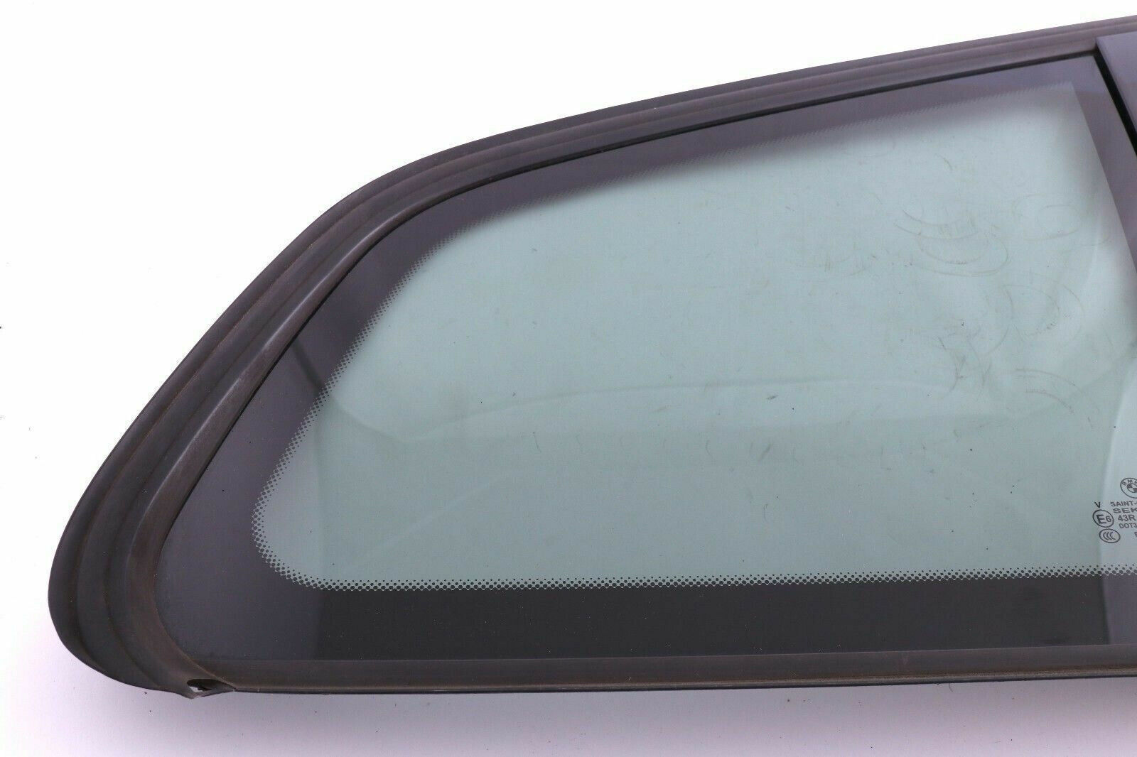 BMW X3 E83 LCI Seitenscheibe Fenster Hinten Rechts Glanzschwarz AS3