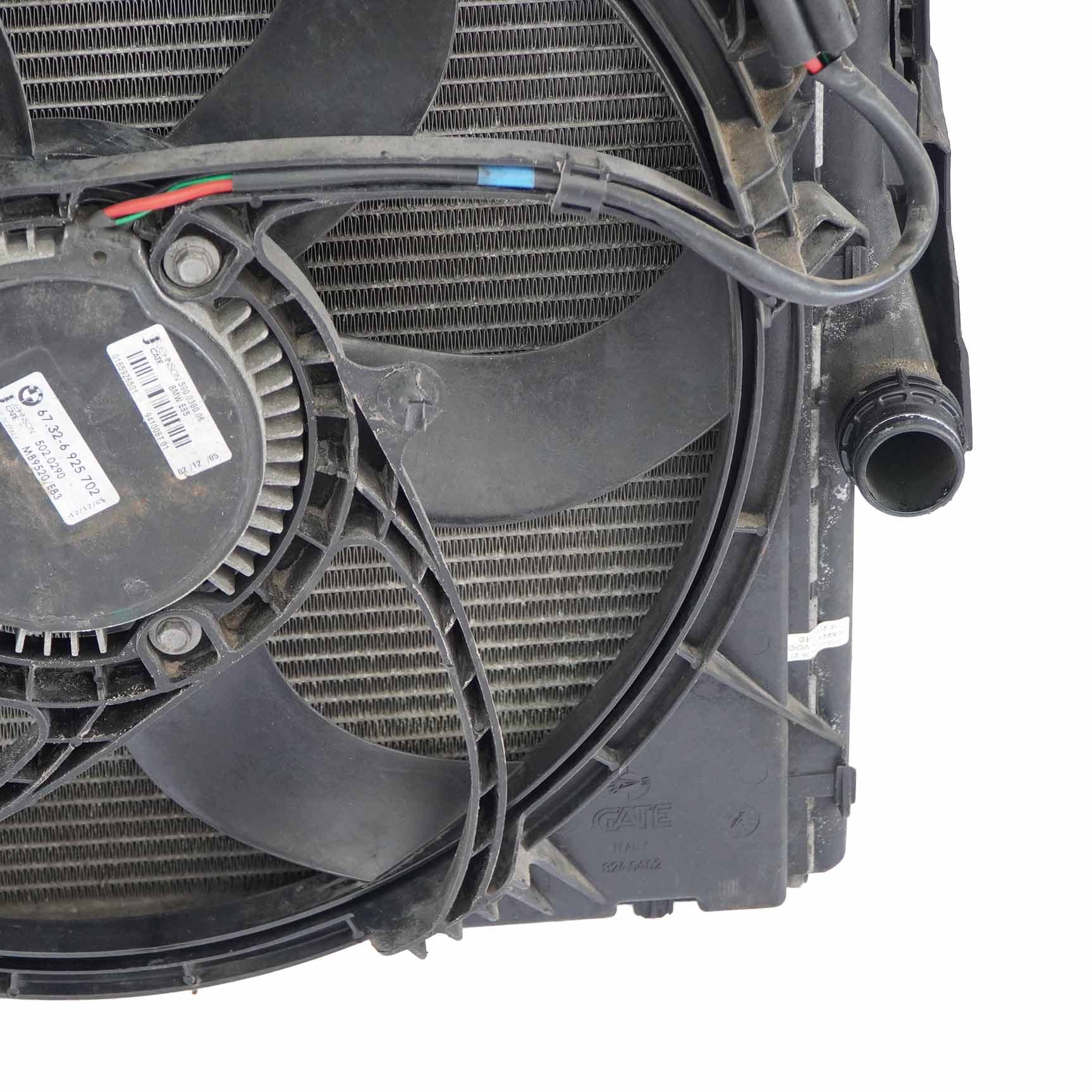 BMW X3 E83 Motor Kühler Lüfterzarge mit Lüfter 400W 3414008