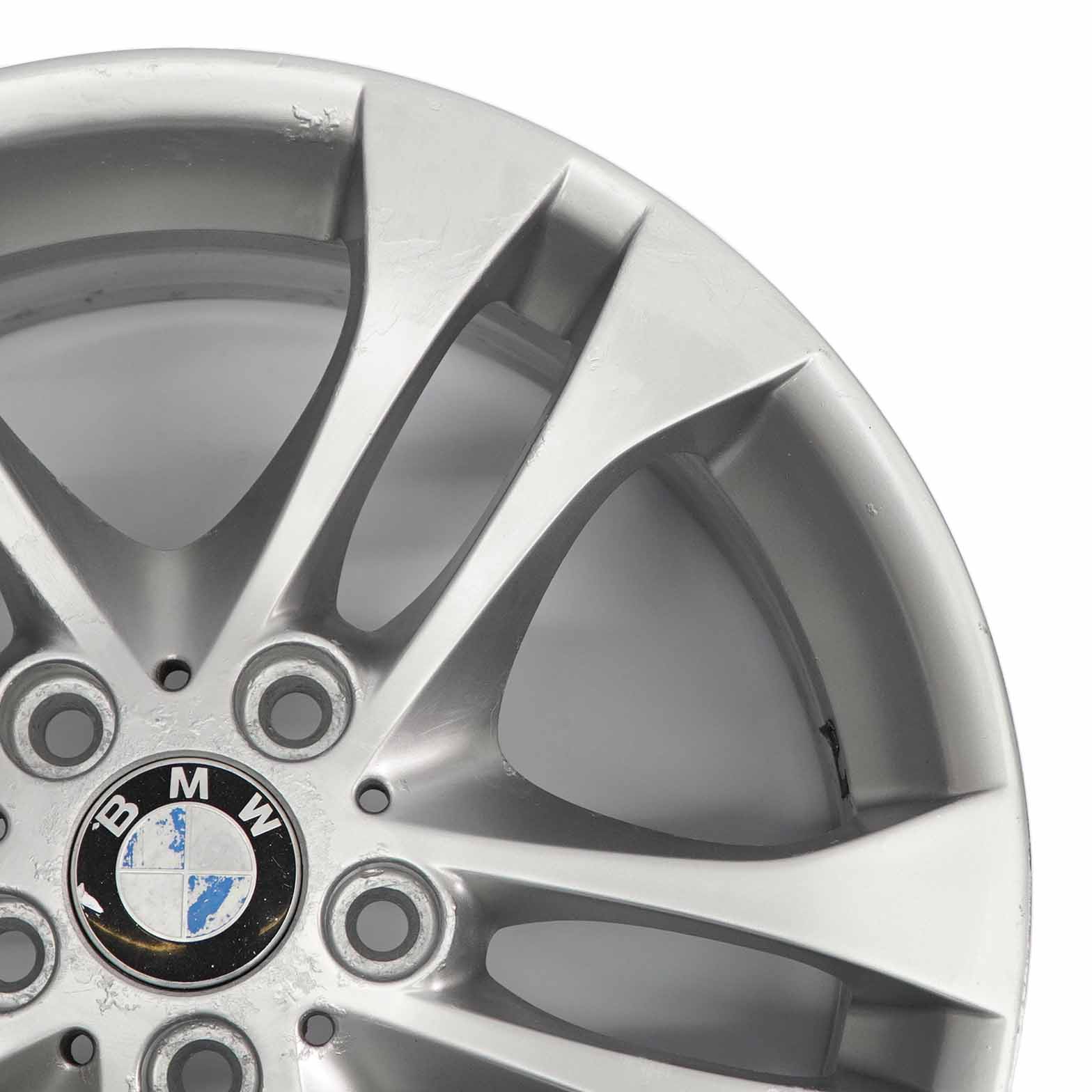 BMW X3 er E83 Silber Alu Felge Alufelge 18" Doppelspeiche 205 8J ET:46 3417394