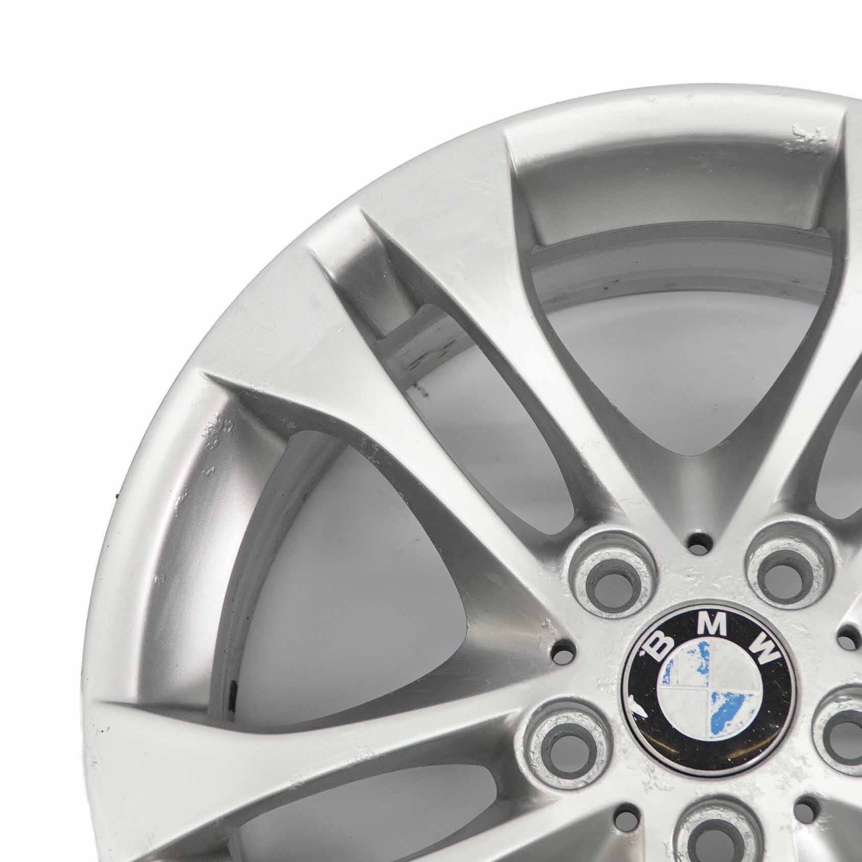 BMW X3 er E83 Silber Alu Felge Alufelge 18" Doppelspeiche 205 8J ET:46 3417394