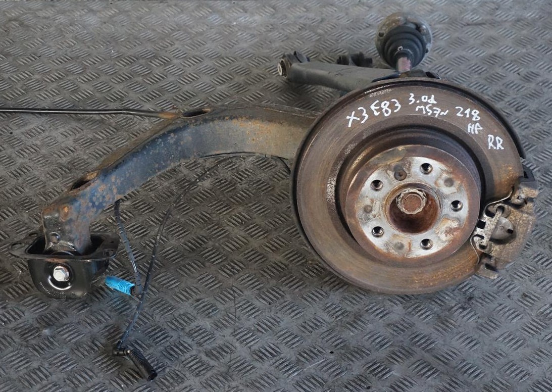 BMW X3 E83 3.0d M57N2 Hinten Rechts Aufhängung Leg Arm Bremsscheibe 3420502