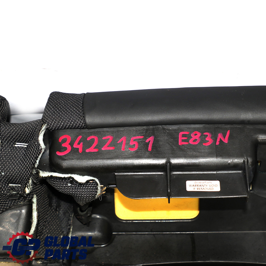 BMW X3 E83 Bezug Sitz Stoff Leder Pearlpoint Anthrazit 52203422151 3422151