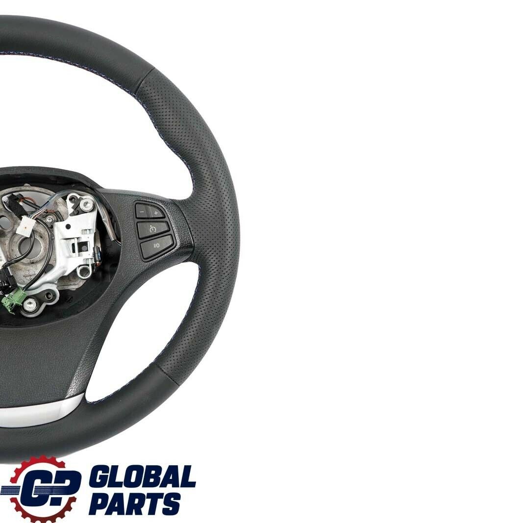 BMW X3 Series E83 LCI E83N NEW Black Leather Sport Steering Wheel M-tricoloured