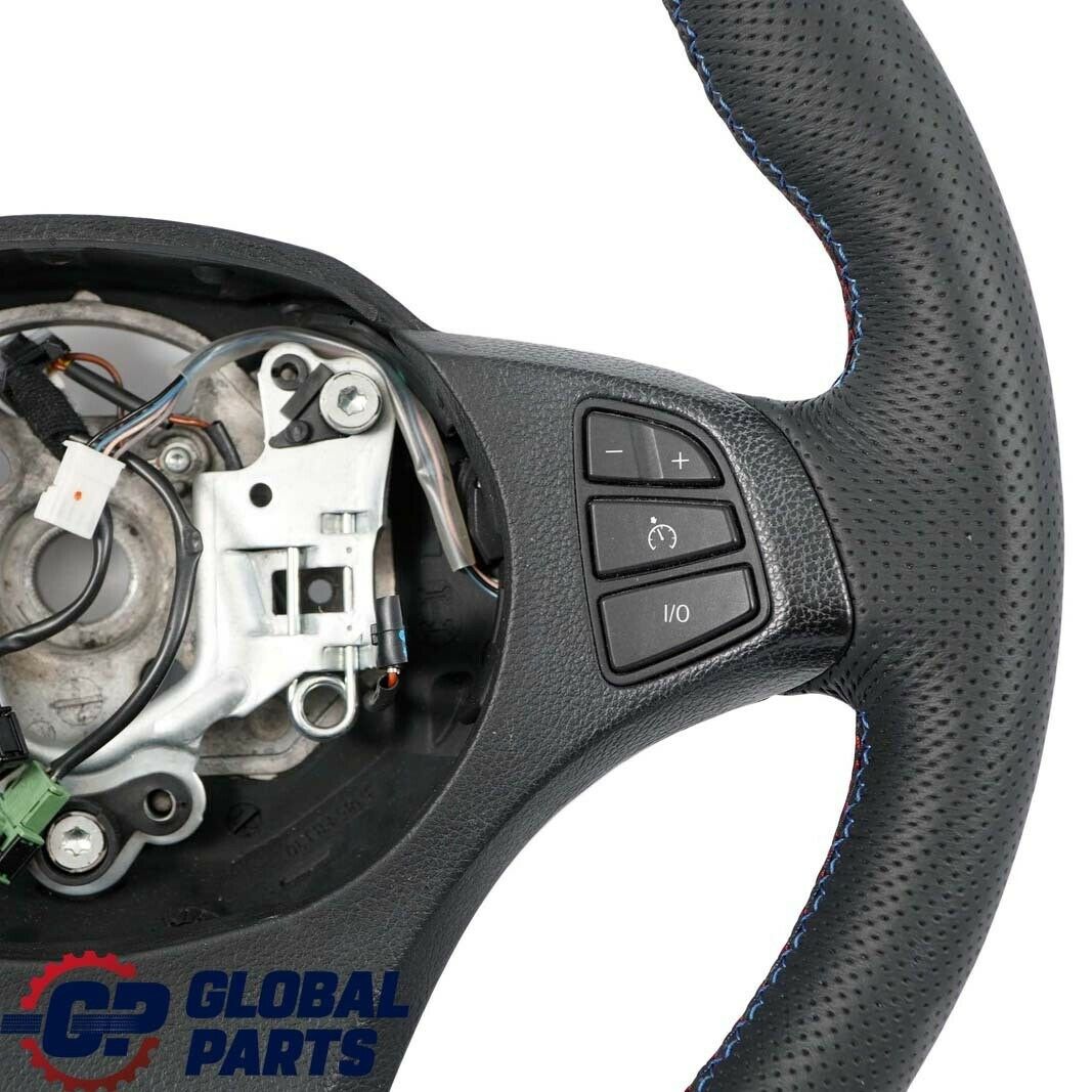 BMW X3 Series E83 LCI E83N NEW Black Leather Sport Steering Wheel M-tricoloured