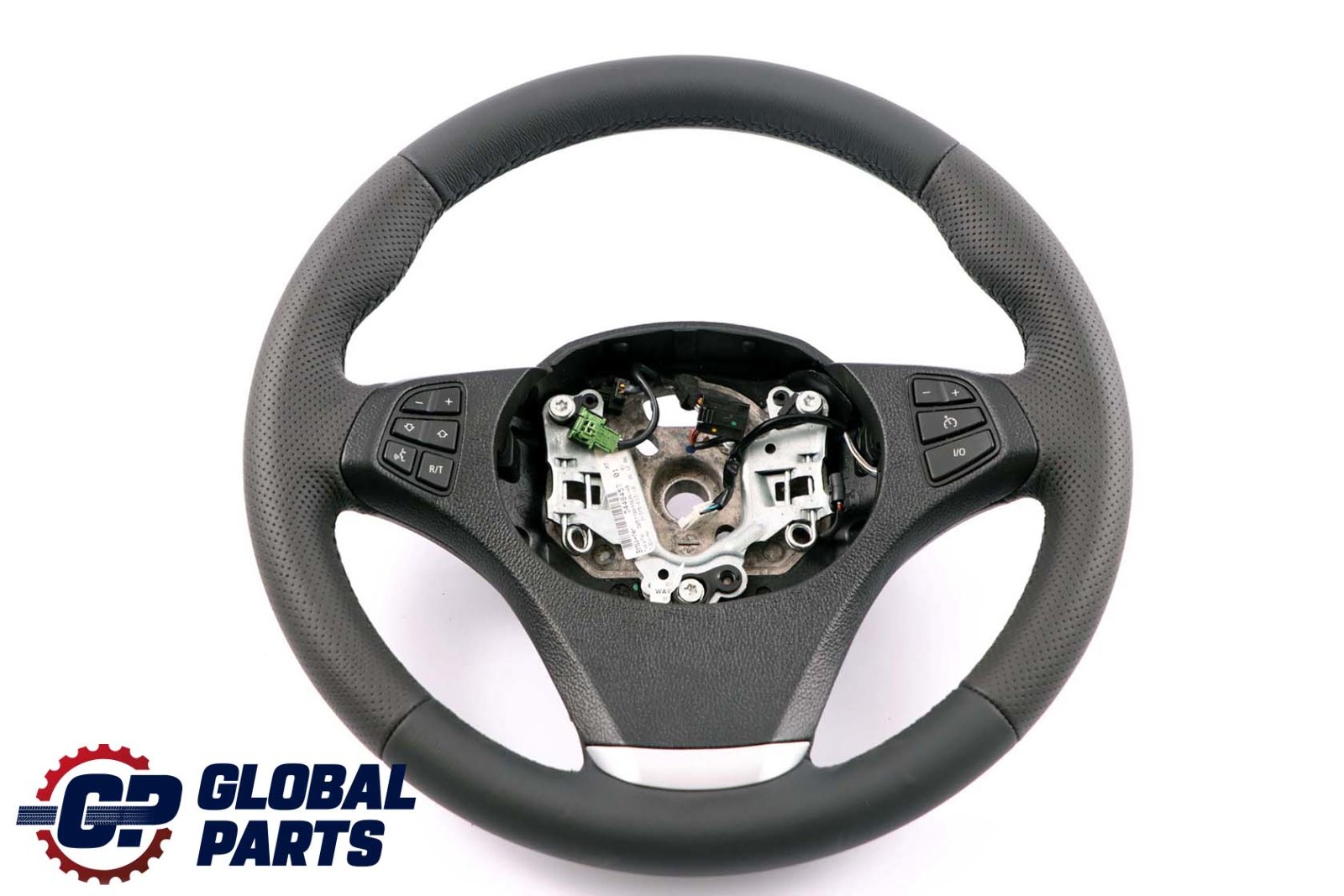 BMW X3 E83 LCI NEW Black Leather Sport Steering Wheel Black Threads 3448457