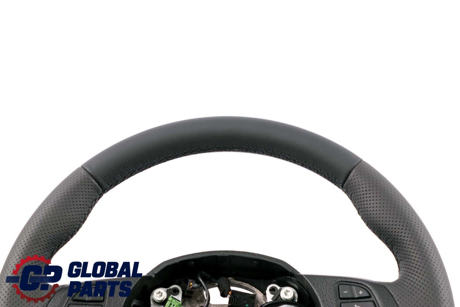 BMW X3 E83 LCI NEW Black Leather Sport Steering Wheel Black Threads 3448457