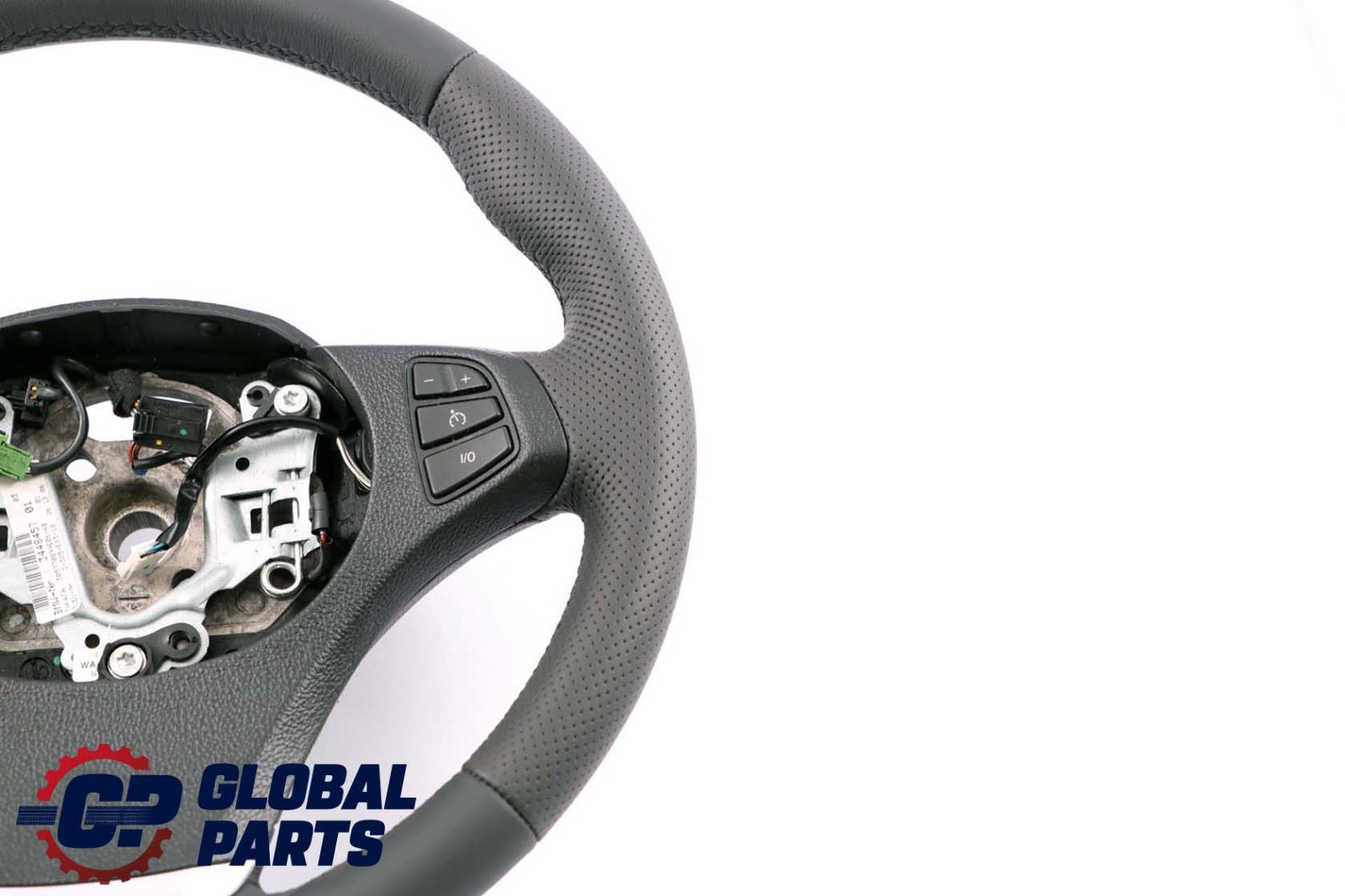 BMW X3 E83 LCI NEW Black Leather Sport Steering Wheel Black Threads 3448457