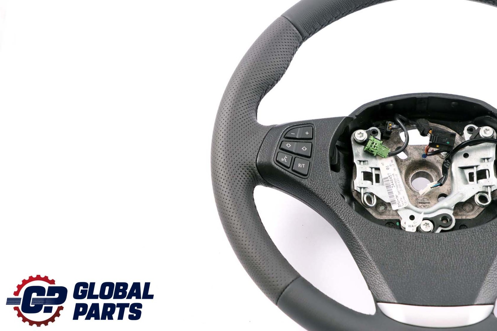 BMW X3 E83 LCI NEW Black Leather Sport Steering Wheel Black Threads 3448457