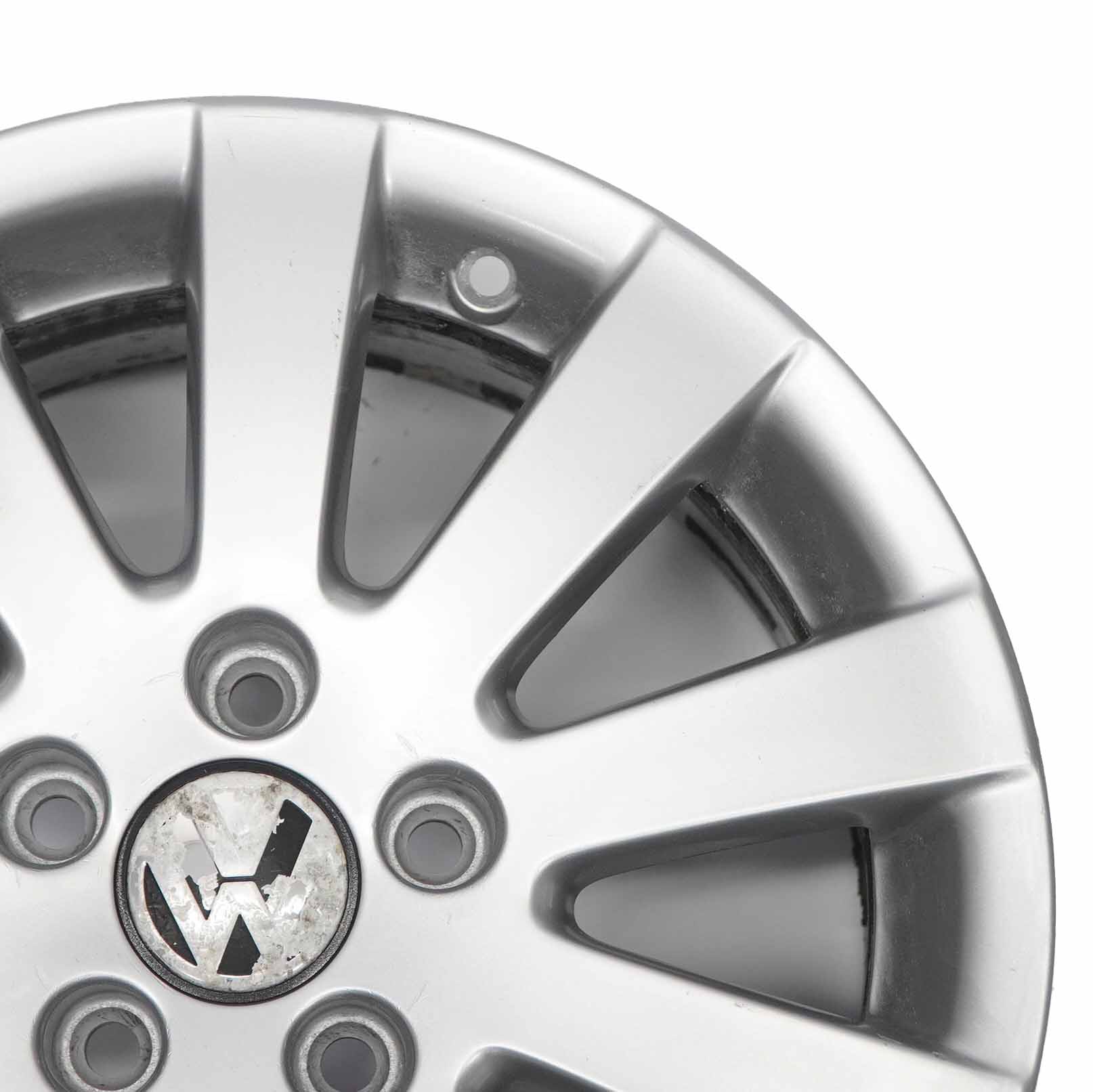 VW Volkswagen Passat B6 Silberne Leichtmetall felge 16" ET:45 7J 3C0601025