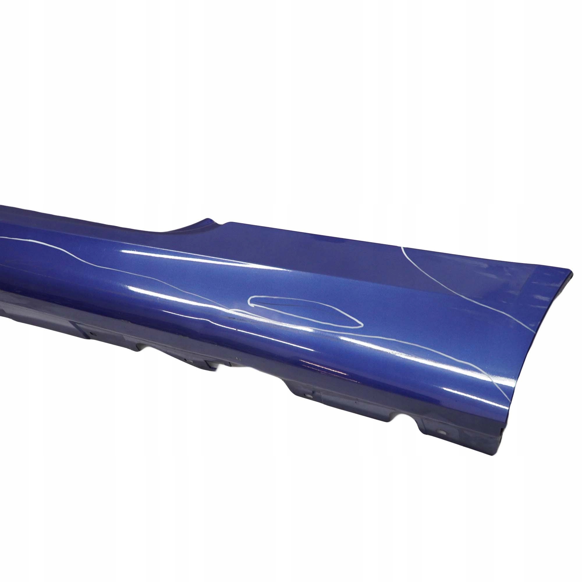 BMW 3 Series 1 E92 E93 Sill Strip Side Skirt Left N/S Montegoblau Blue - A51