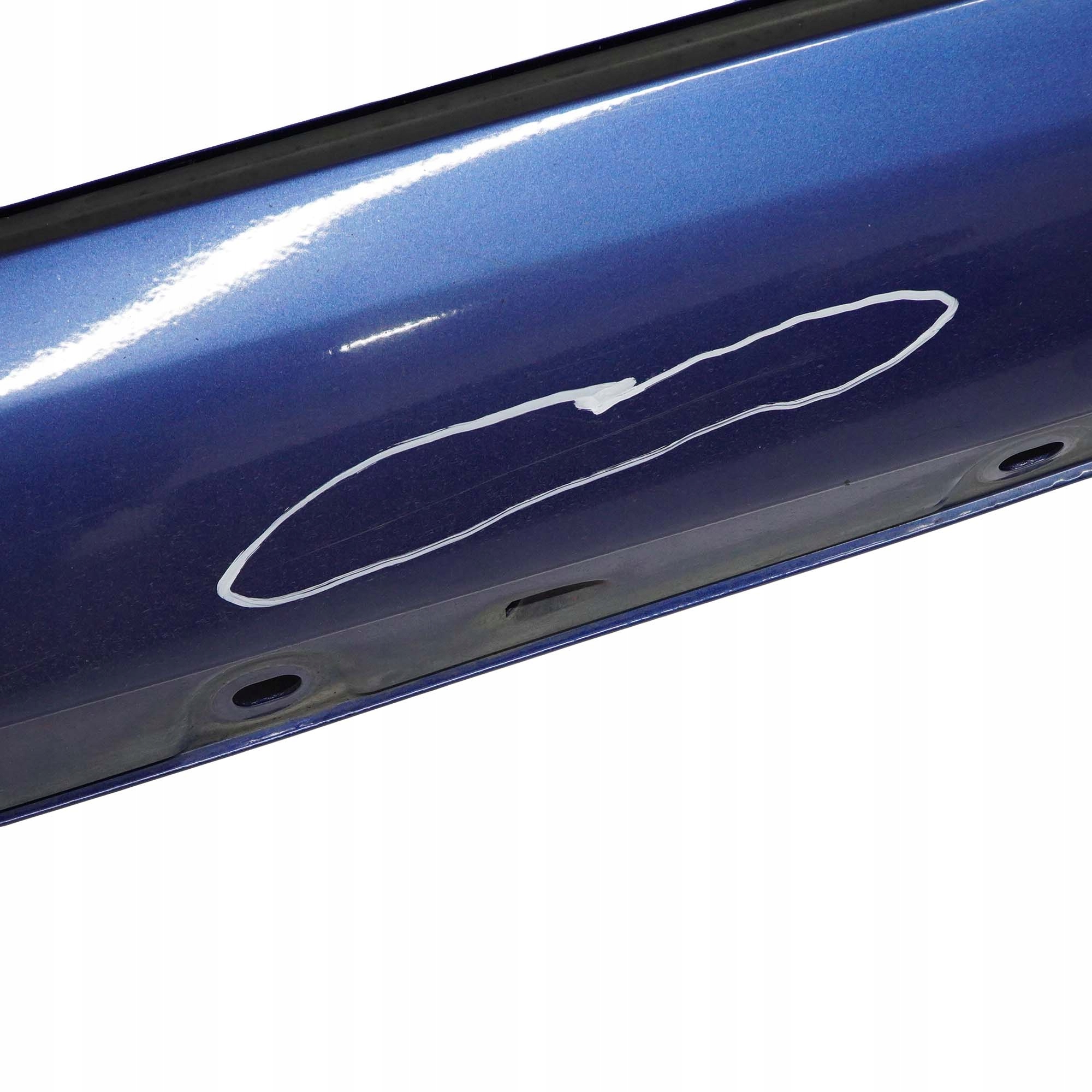 Mercedes-Benz W203 Door Sill Side Cover Skirt Left N/S Jaspisblau Blue - 345