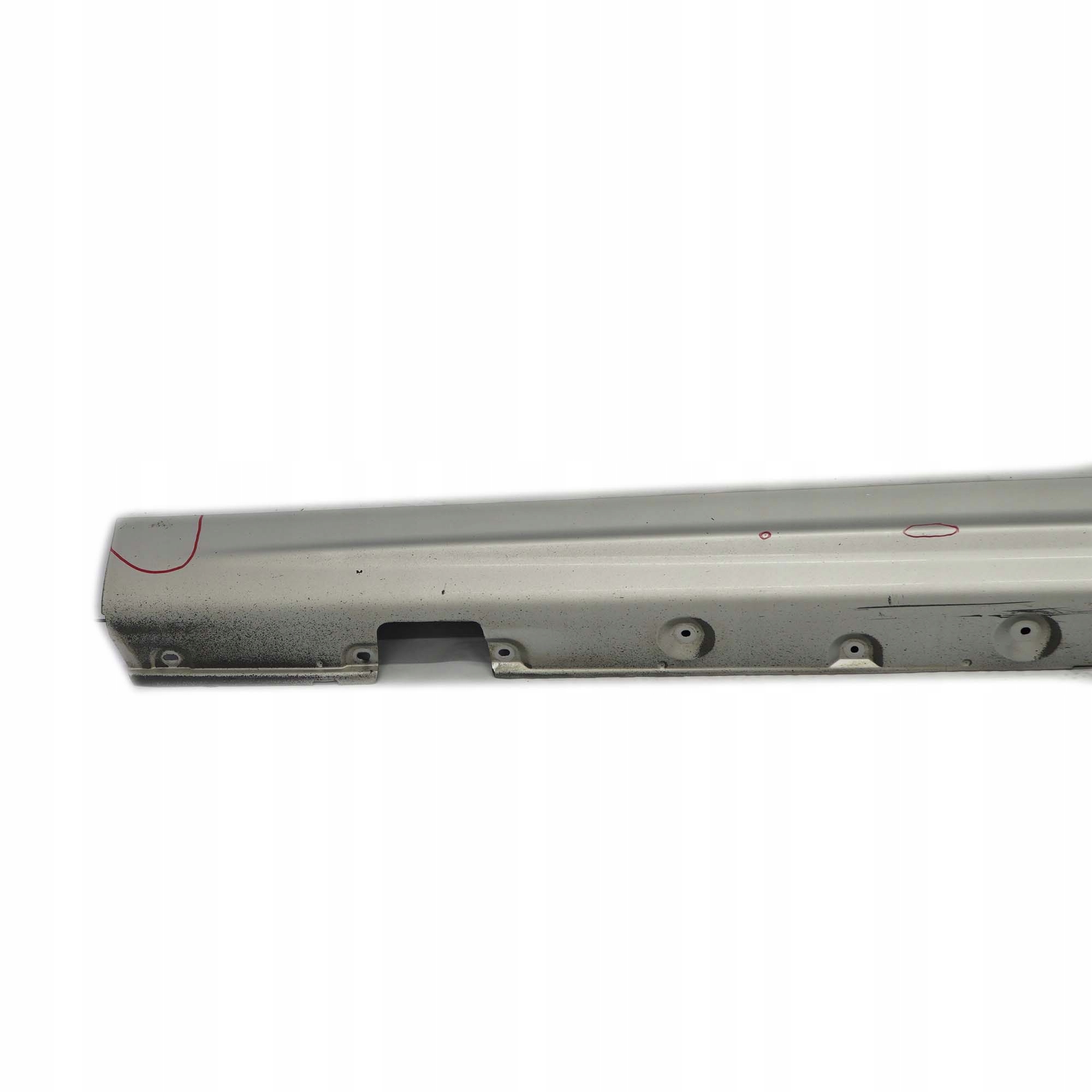 BMW 3 E46 Saloon Touring Left N/S Side Sill Skirt Kick Panel Titan Silver - 354