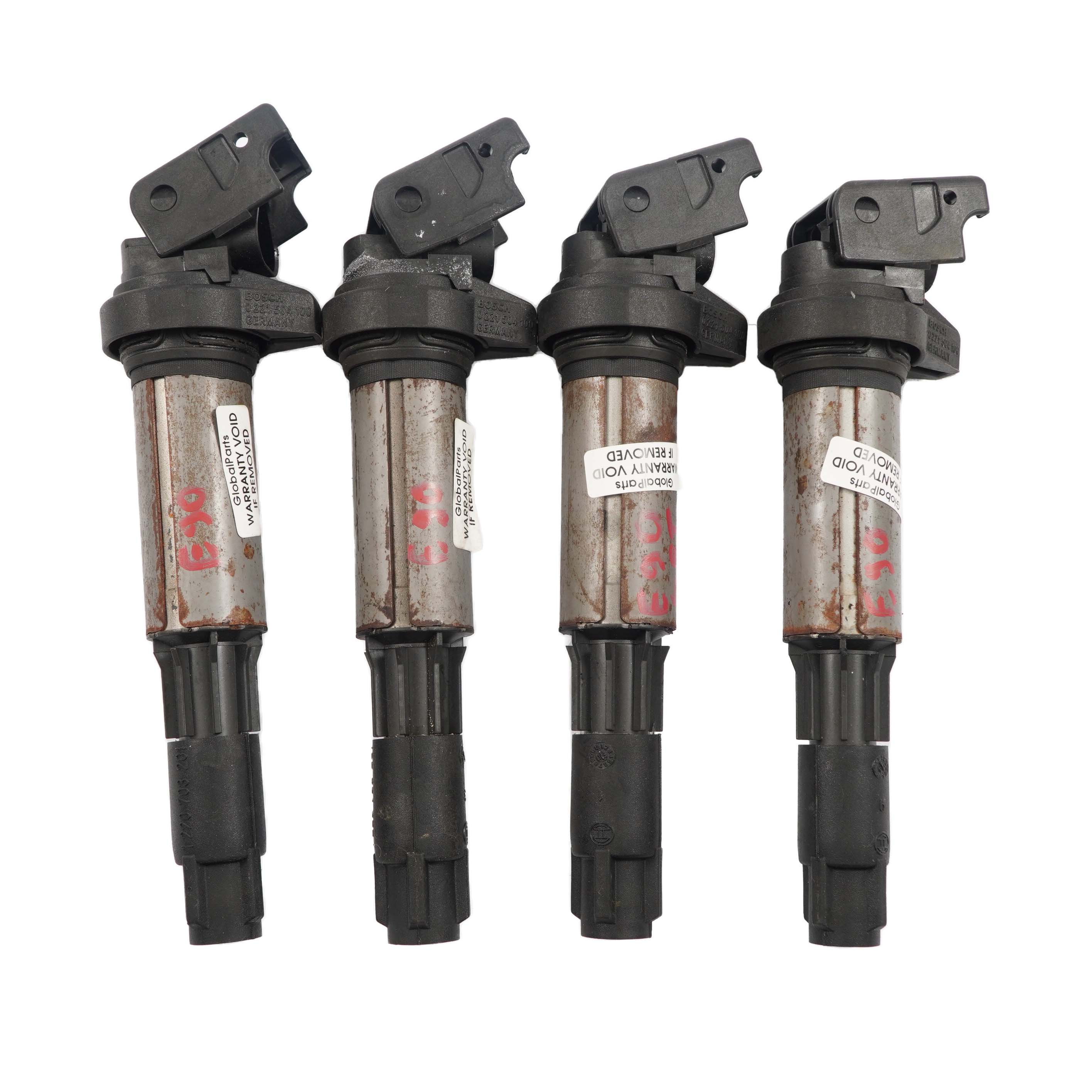 BMW E46 E53 E60 E87 E90 E91 F10 F20 F30 Petrol Ignition Coil Set Bosch 4485298