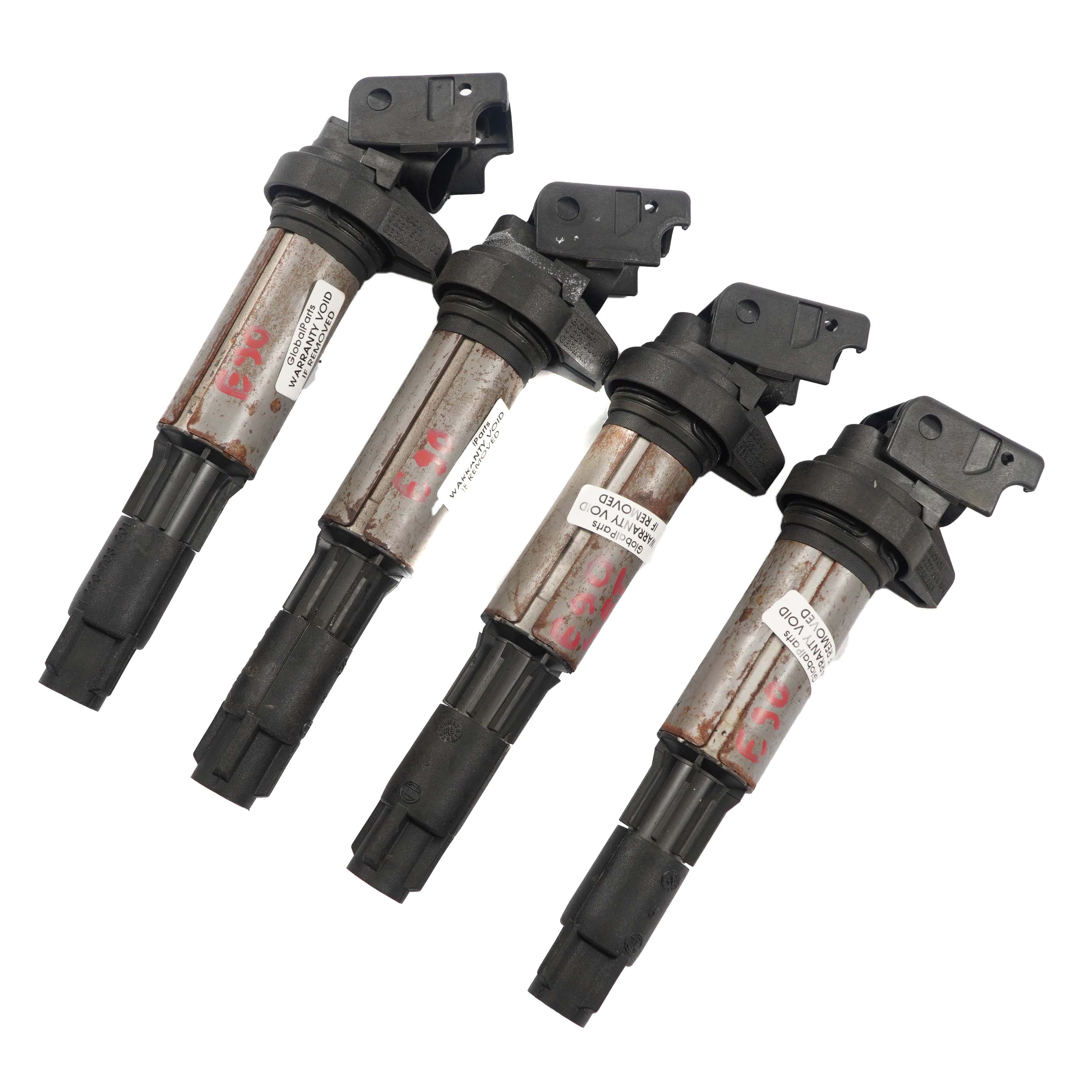 BMW E46 E53 E60 E87 E90 E91 F10 F20 F30 Petrol Ignition Coil Set Bosch 4485298