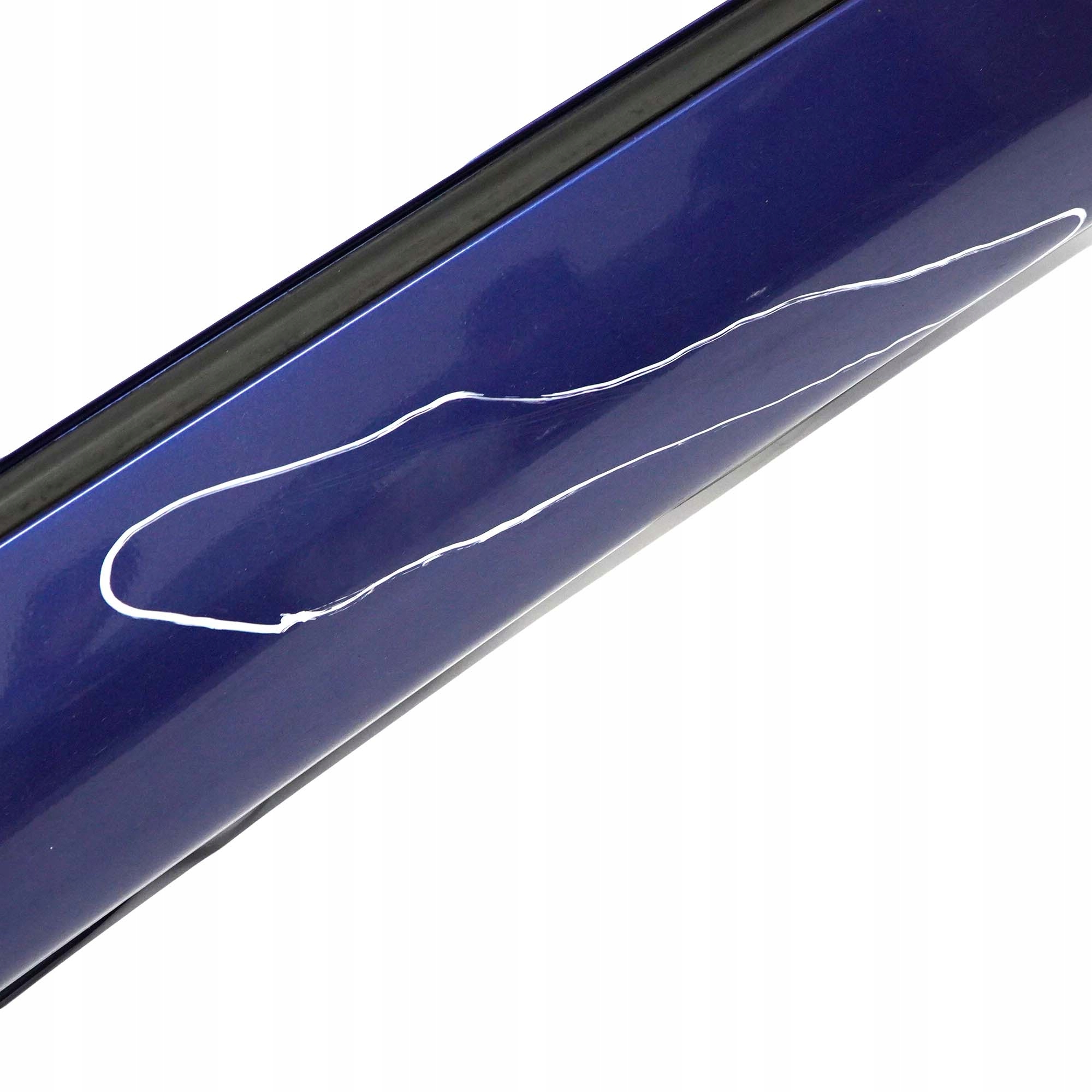 Mercedes-Benz W203 Door Sill Side Cover Skirt Left N/S Jaspisblau Blue - 345