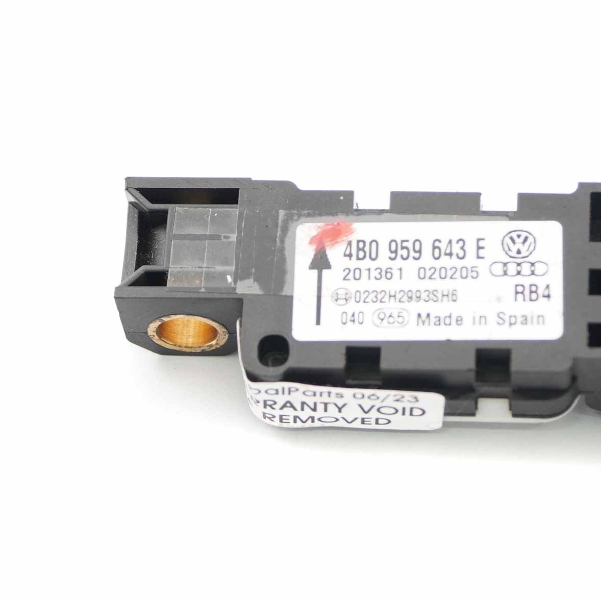 Audi A3 8P Aufprall Airbag Sensor einheit Modul Airbag 4B0959643E