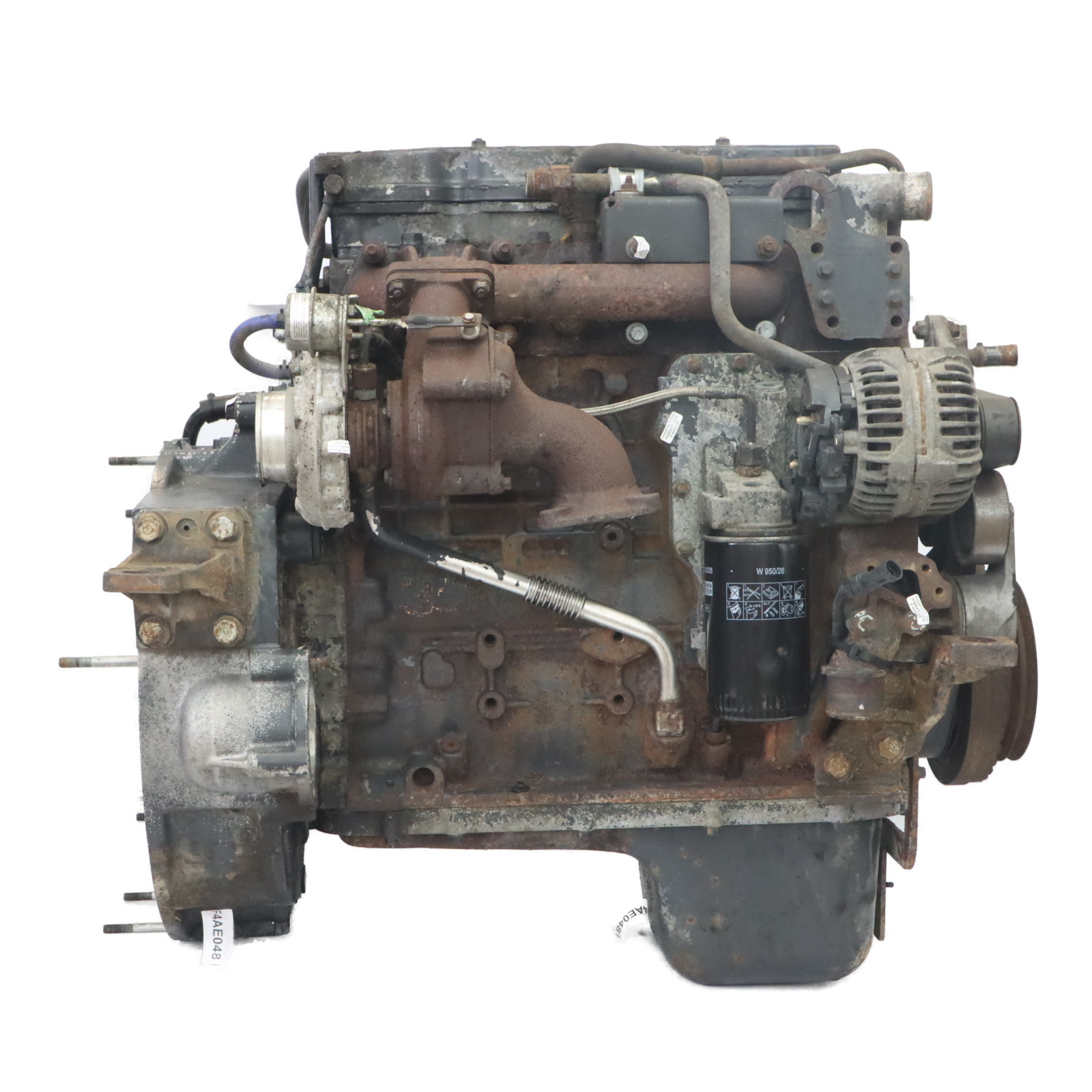 Iveco Euro Cargo 75E15 Unkomplett Motor F4AE0481 504113734 229TKM, GARANTIE