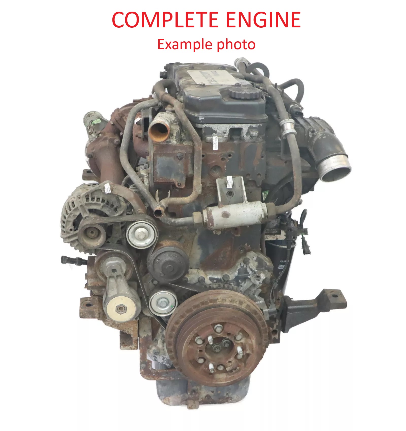 Iveco Euro Cargo 75E15 Unkomplett Motor F4AE0481 504113734 229TKM, GARANTIE