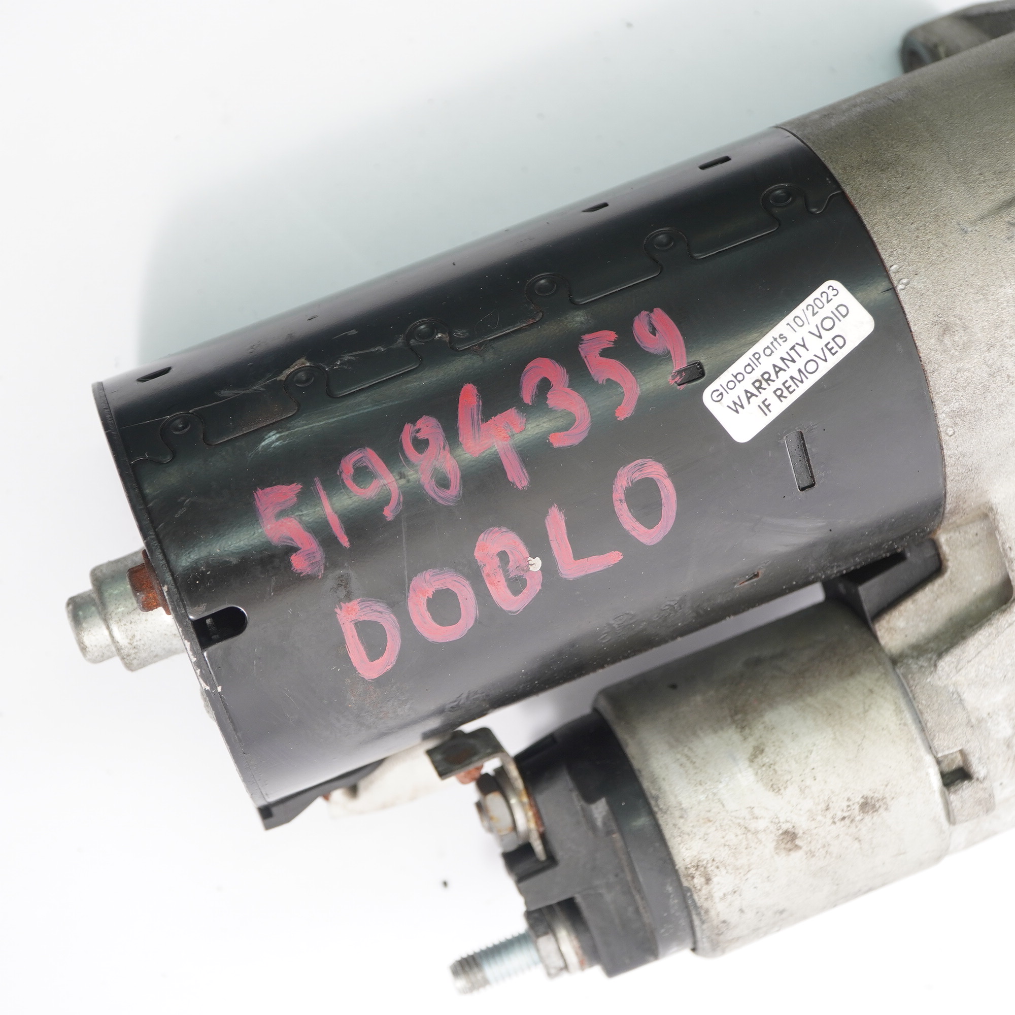 Fiat Doblo 2.0 Multijet Diesel Motor Anlasser 51984359