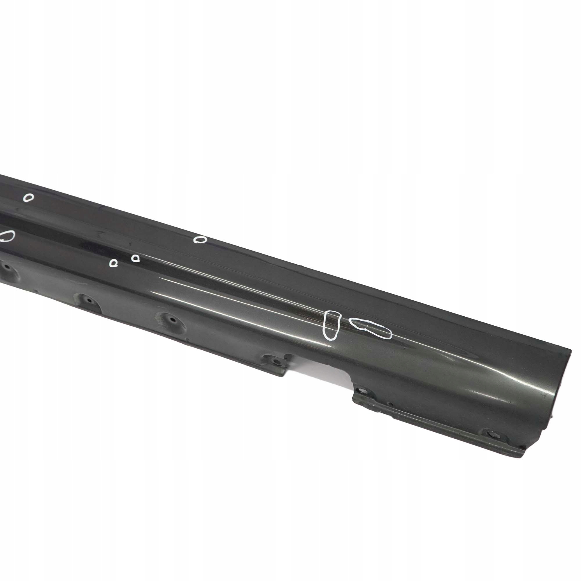 BMW 3 E46 Saloon Touring Right O/S Side Sill Skirt Panel Black Sapphire - 475