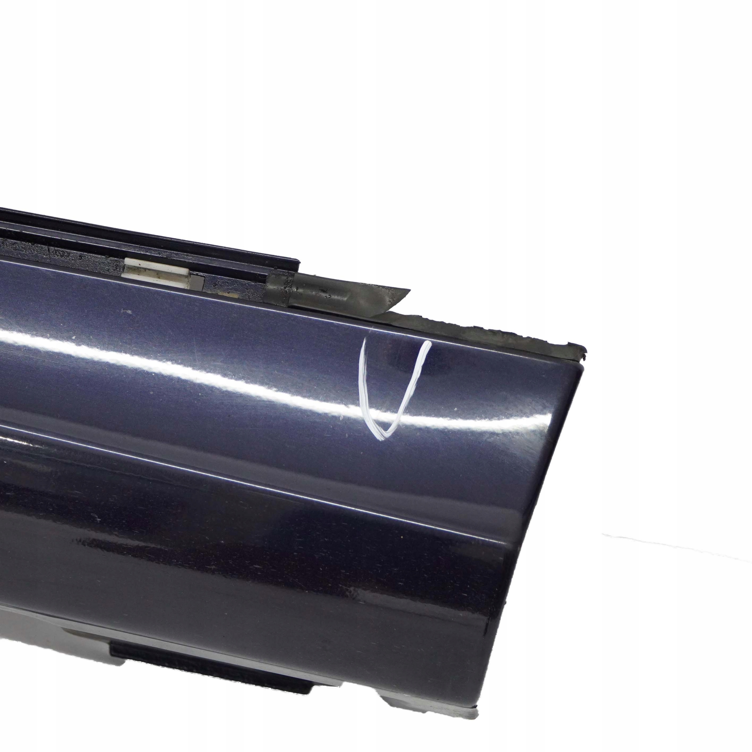 Mercedes-Benz C W203 Door Sill Side Cover Skirt Left N/S Tanzanite Blue - 359