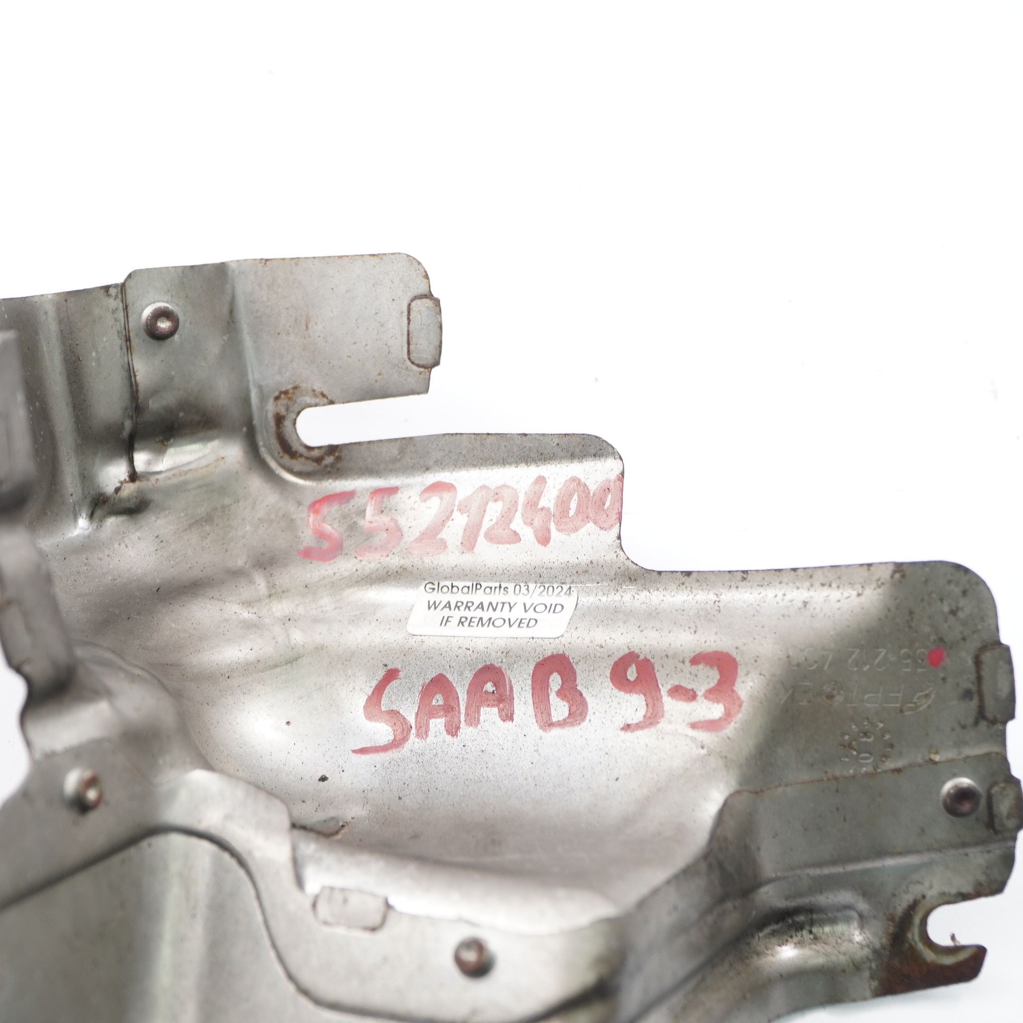 Hitzeschild Saab 9-3 1.9 Ttid Z19DTR Turbolader Hitzeschutz 55212400