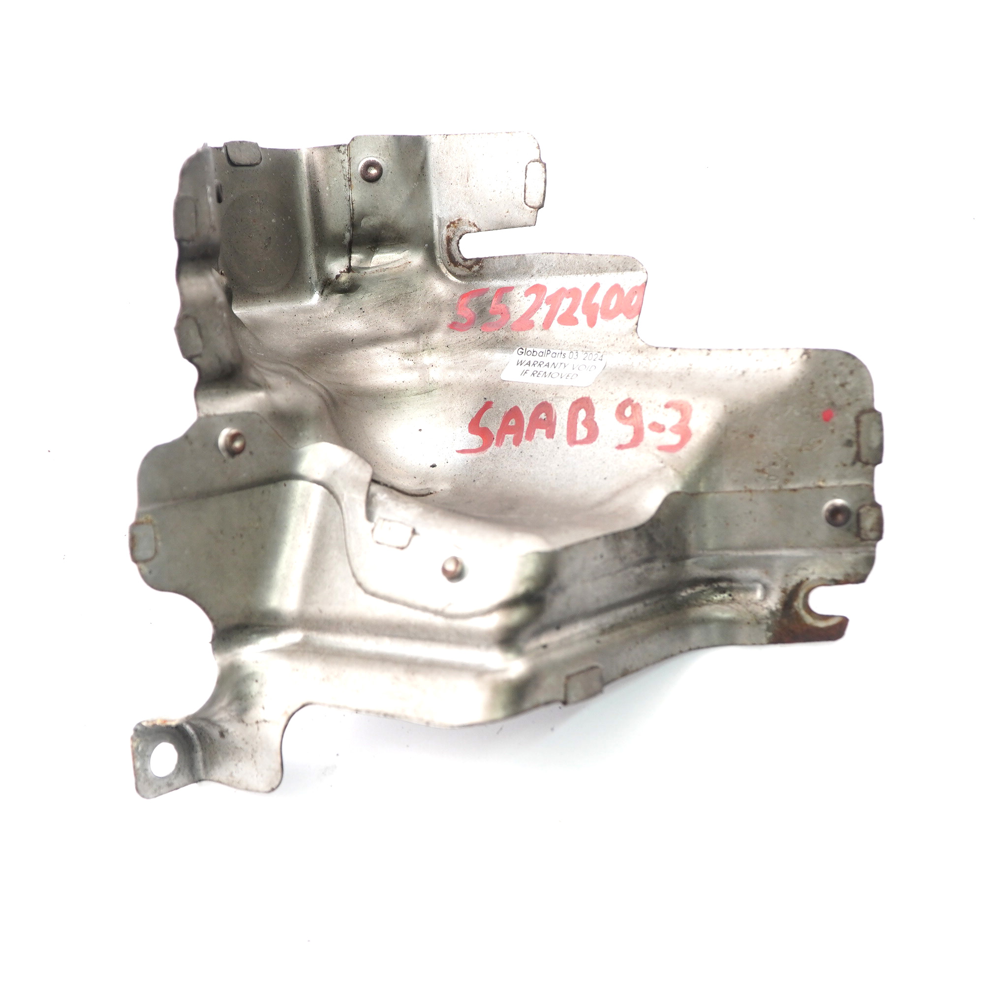 Hitzeschild Saab 9-3 1.9 Ttid Z19DTR Turbolader Hitzeschutz 55212400