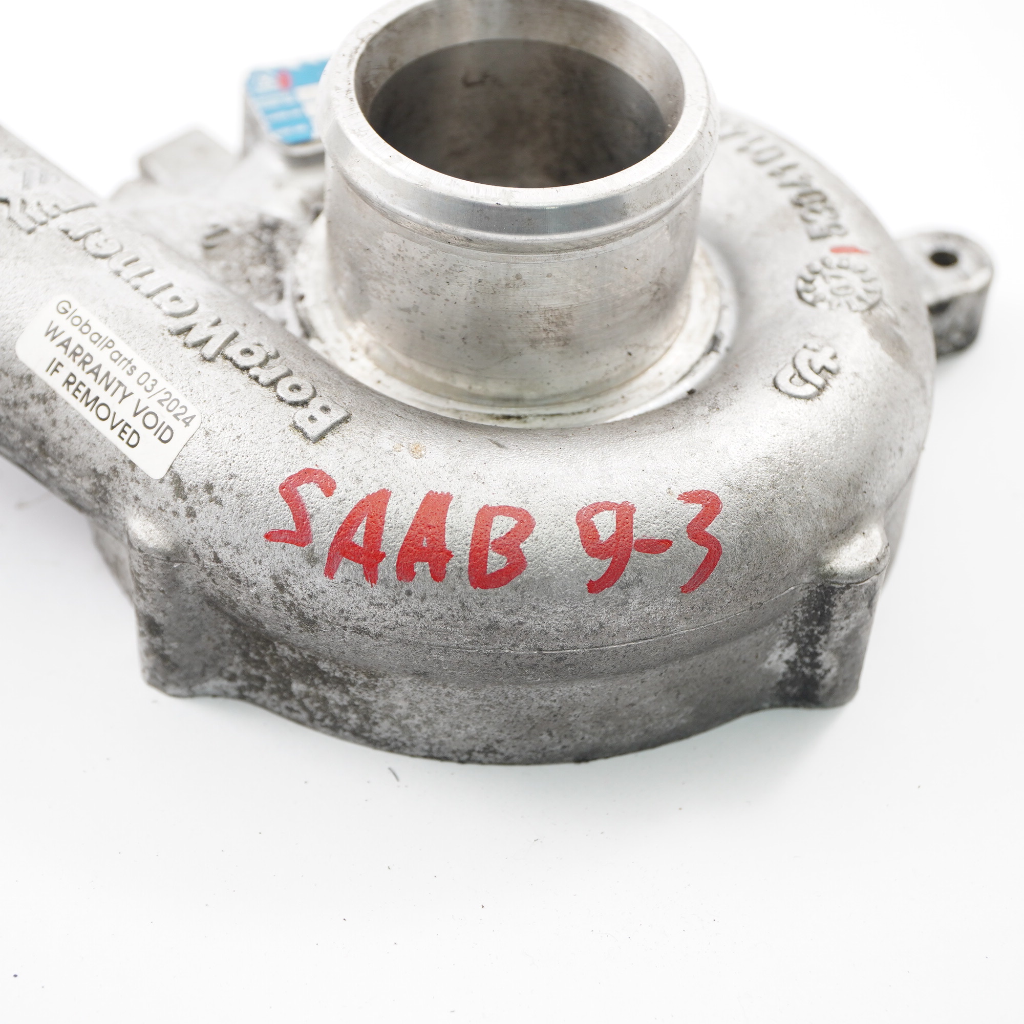 Saab 9-3 1.9 TTiD Diesel Turbo Turbolader Teil Abdeckung Gehäuse 53041014989